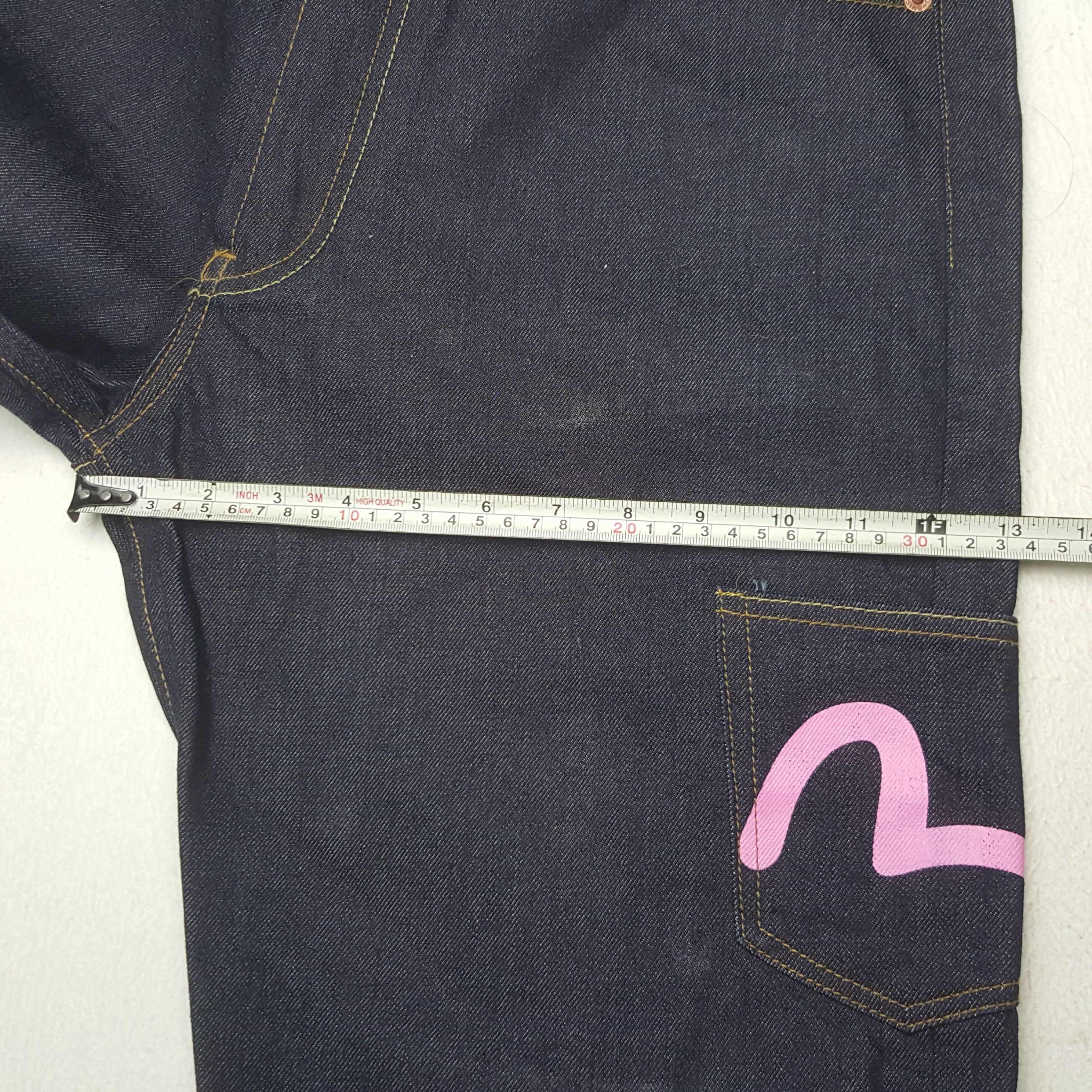 Japanese Brand Vintage Evisu Japanese Brand Daicock Denim Jeans C280N26 Size US 34 / EU 50 - 12 Thumbnail