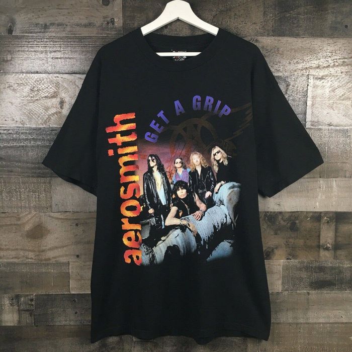 Vintage Vintage 1994 Aerosmith Get a Grip Band T Shirt Tee XL Rock ...