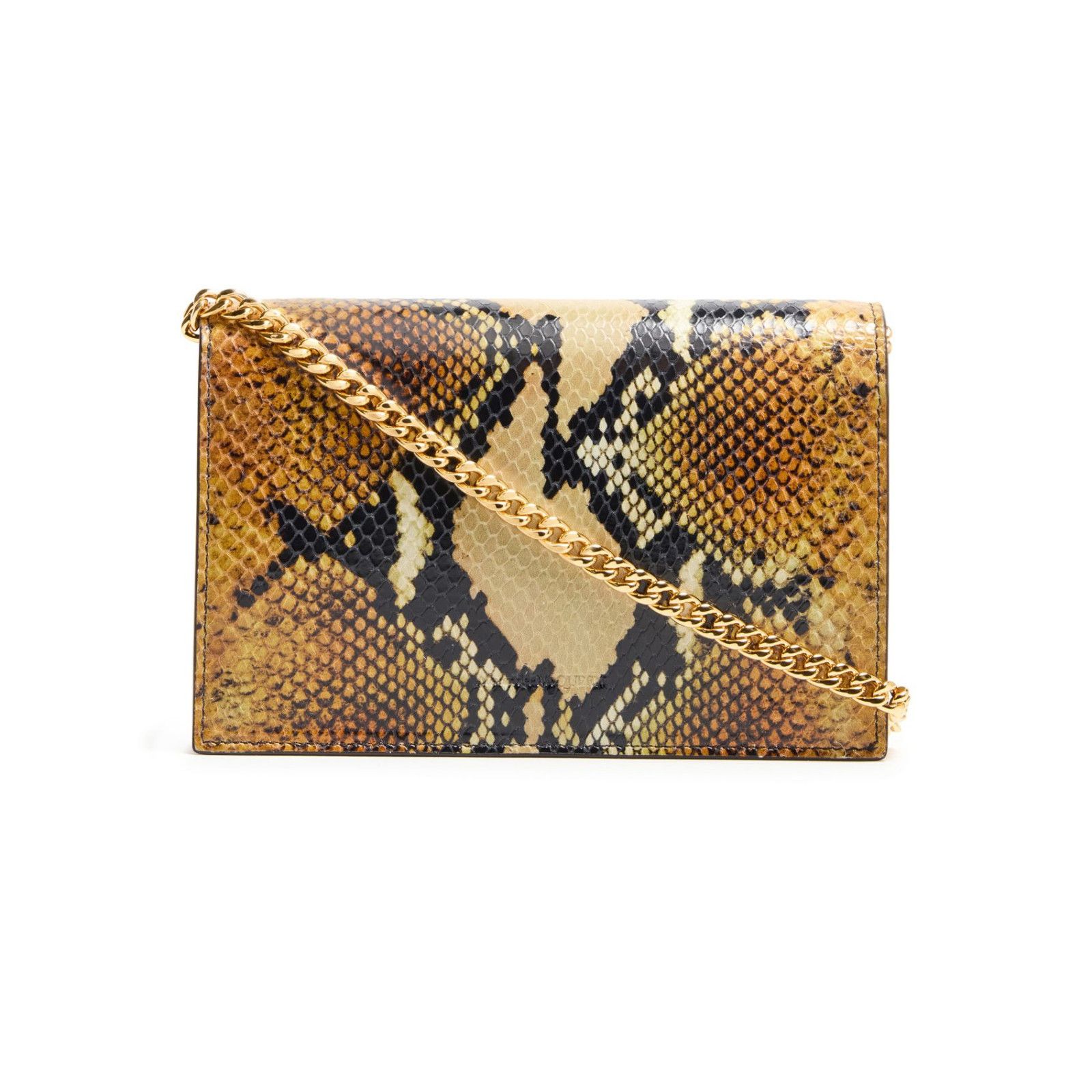 Alexander McQueen MCQUEEN Skull Small Brown Leather Shoulder Bag New & Authent Size ONE SIZE - 3 Thumbnail