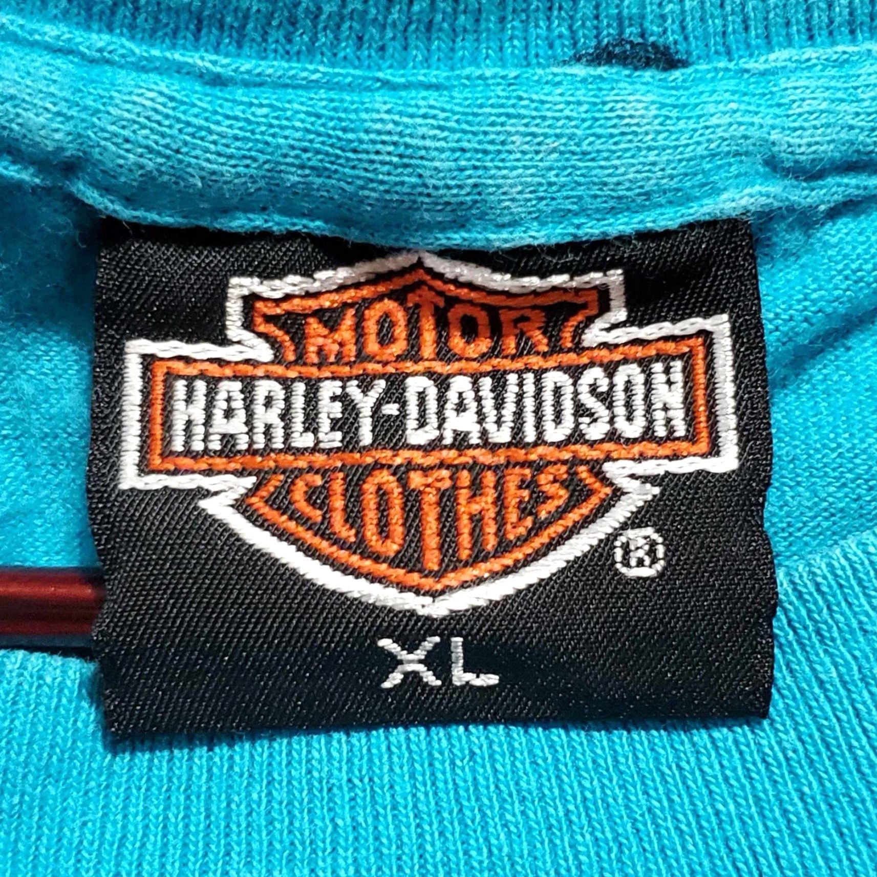 Harley Davidson VINTAGE Harley-Davidson T Shirt XL Blue 80s USA Made St Louis MO Single Stitch Mens Vintage Harley-Davidson Shirt 80s Size US XL / EU 56 / 4 - 4 Thumbnail