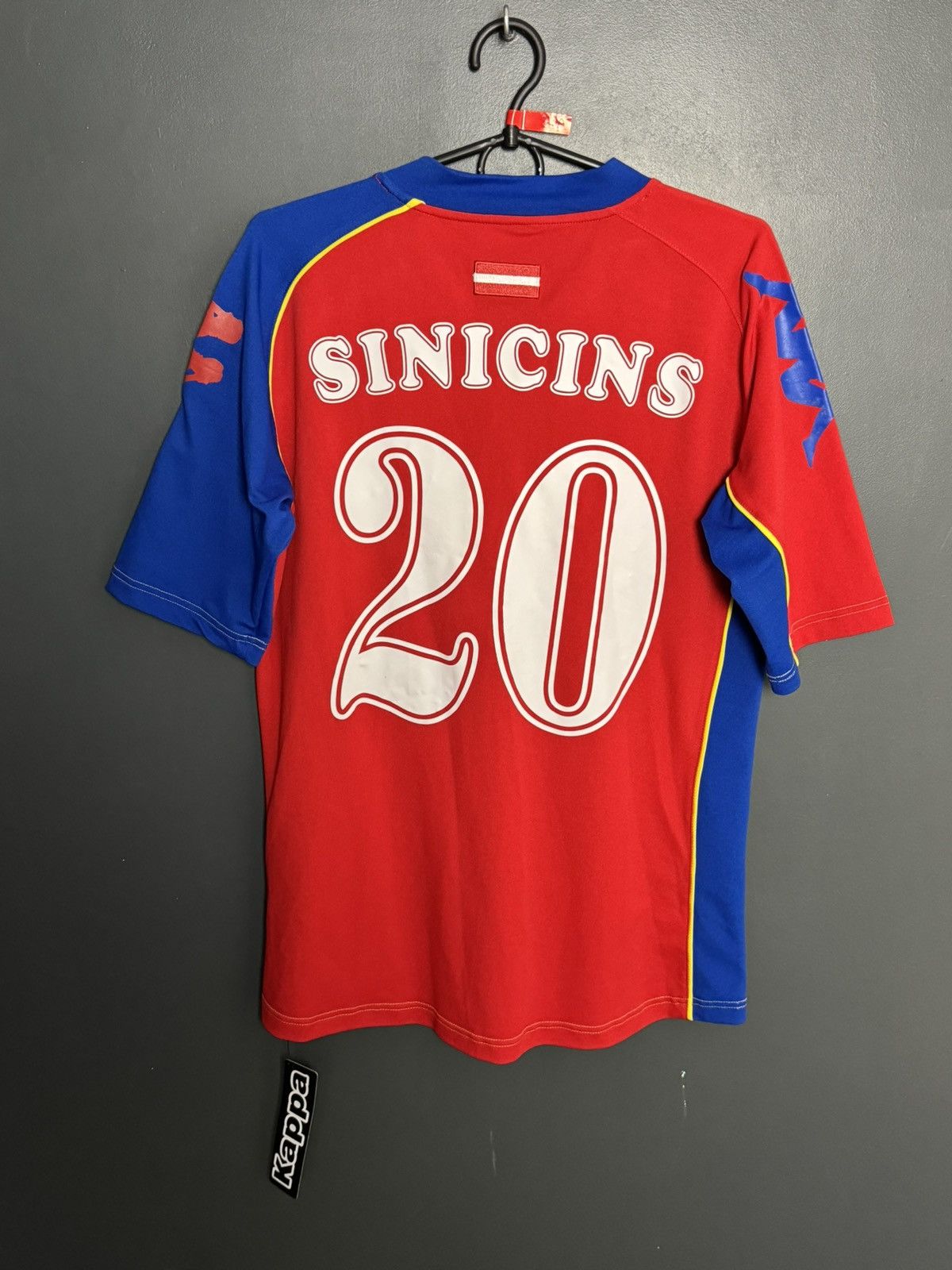 Kappa NWT Skonto 10/11 Home Sinicins Football Soccer Jersey Shirt Size US M / EU 48-50 / 2 - 2 Thumbnail