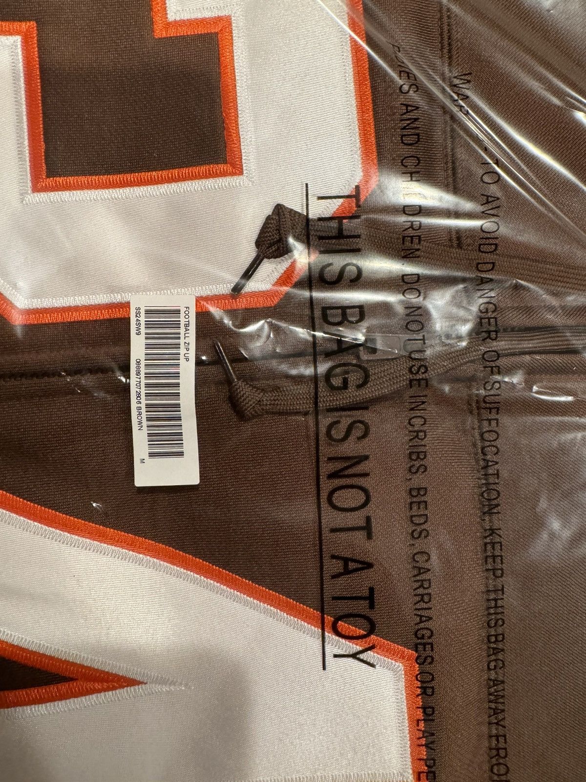 Supreme Supreme Football Zip Up Hooded Sweatshirt Size US M / EU 48-50 / 2 - 4 Thumbnail