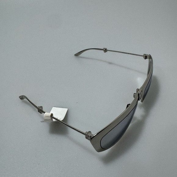 Givenchy Givenchy Square Fold Up Sunglasses Silver 57MM Size ONE SIZE - 2 Thumbnail