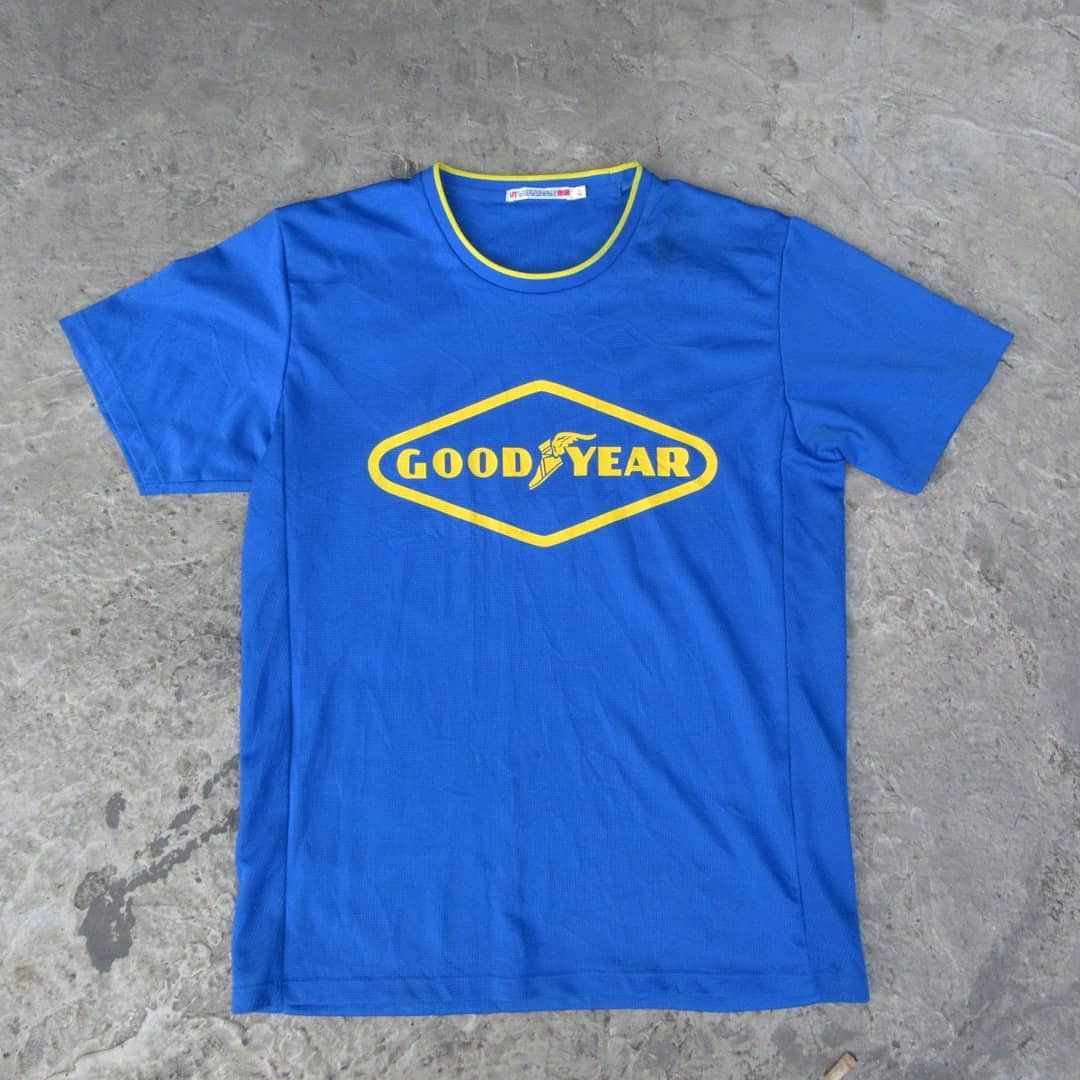 Life is Good Goodyear x Uniqlo Merch racing rally competitor jersey Size US M / EU 48-50 / 2 - 1 Thumbnail