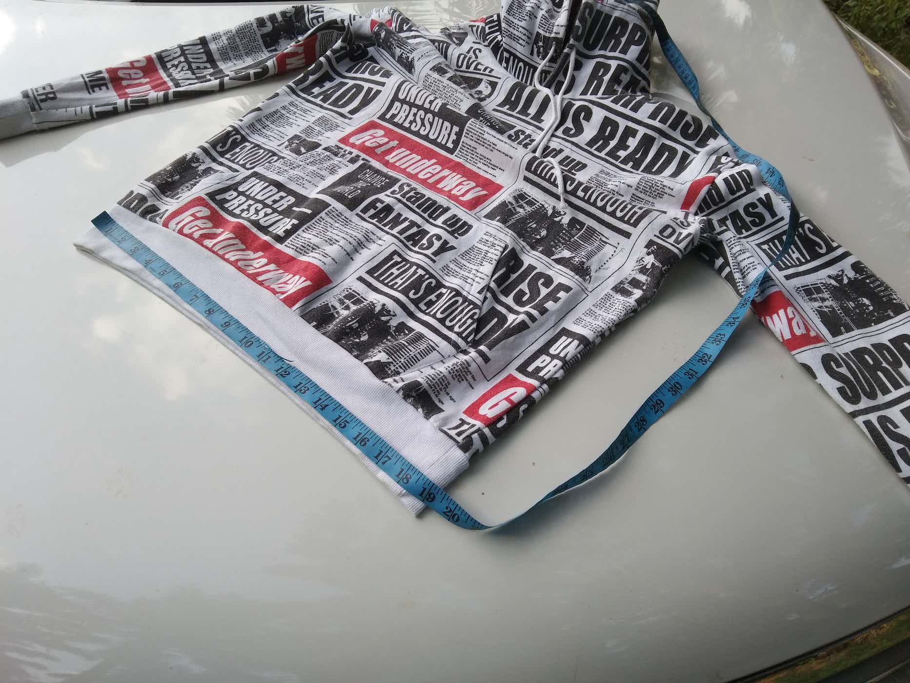 Japanese Brand BROWNY NEWS PAPER SWEATSHIRT HOODIE Size US M / EU 48-50 / 2 - 13 Thumbnail