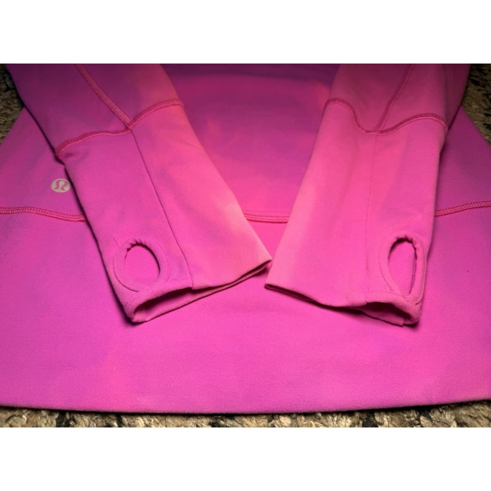 Lululemon Lululemon Jacket Womens 4 Pink Define Hot Full Zip Tie Dye Changing Thumbholes Size S / US 4 / IT 40 - 8 Thumbnail