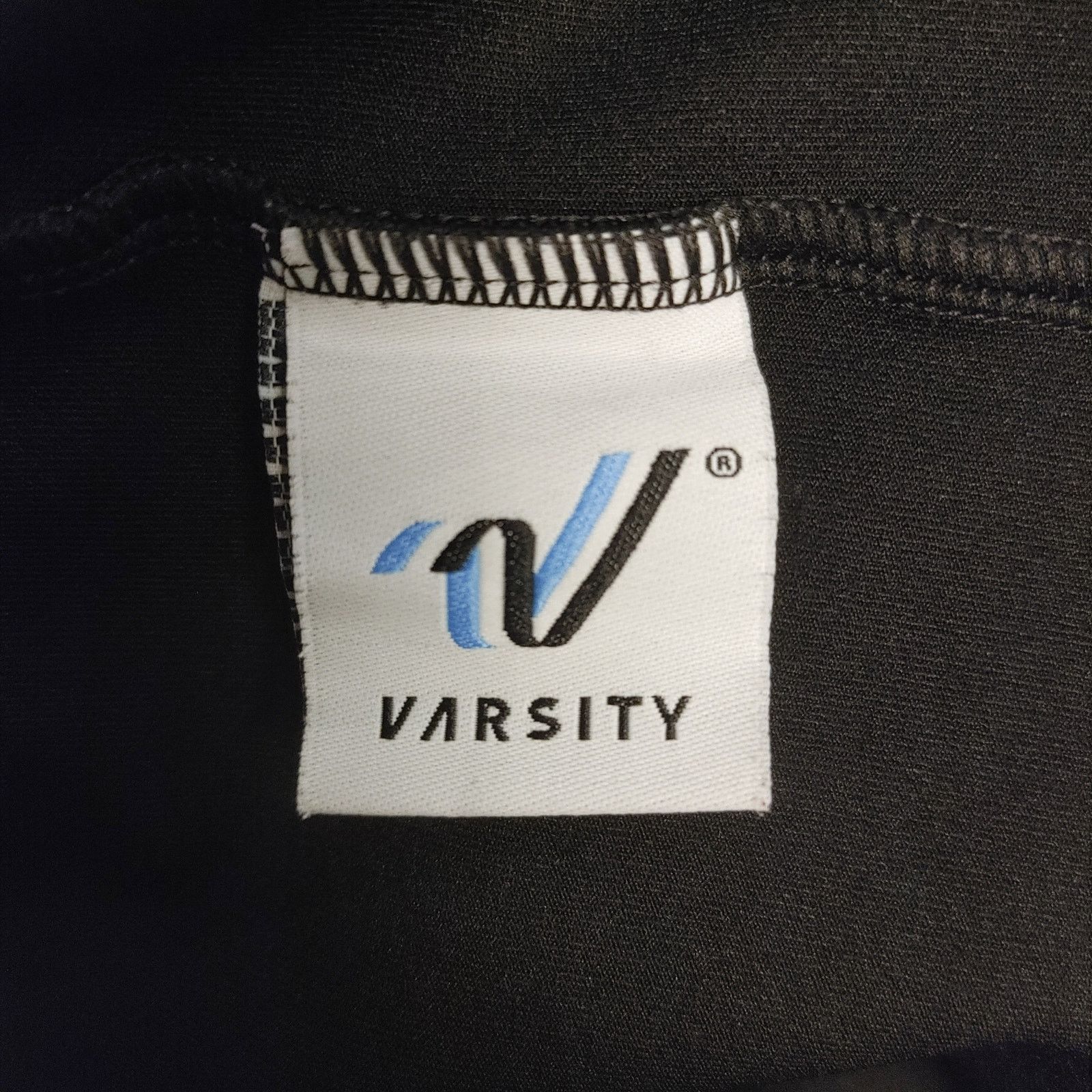 Other Varsity Women M Black/Blue White Stripe Mini Skirt Size 26" / US 2 / IT 38 - 3 Thumbnail
