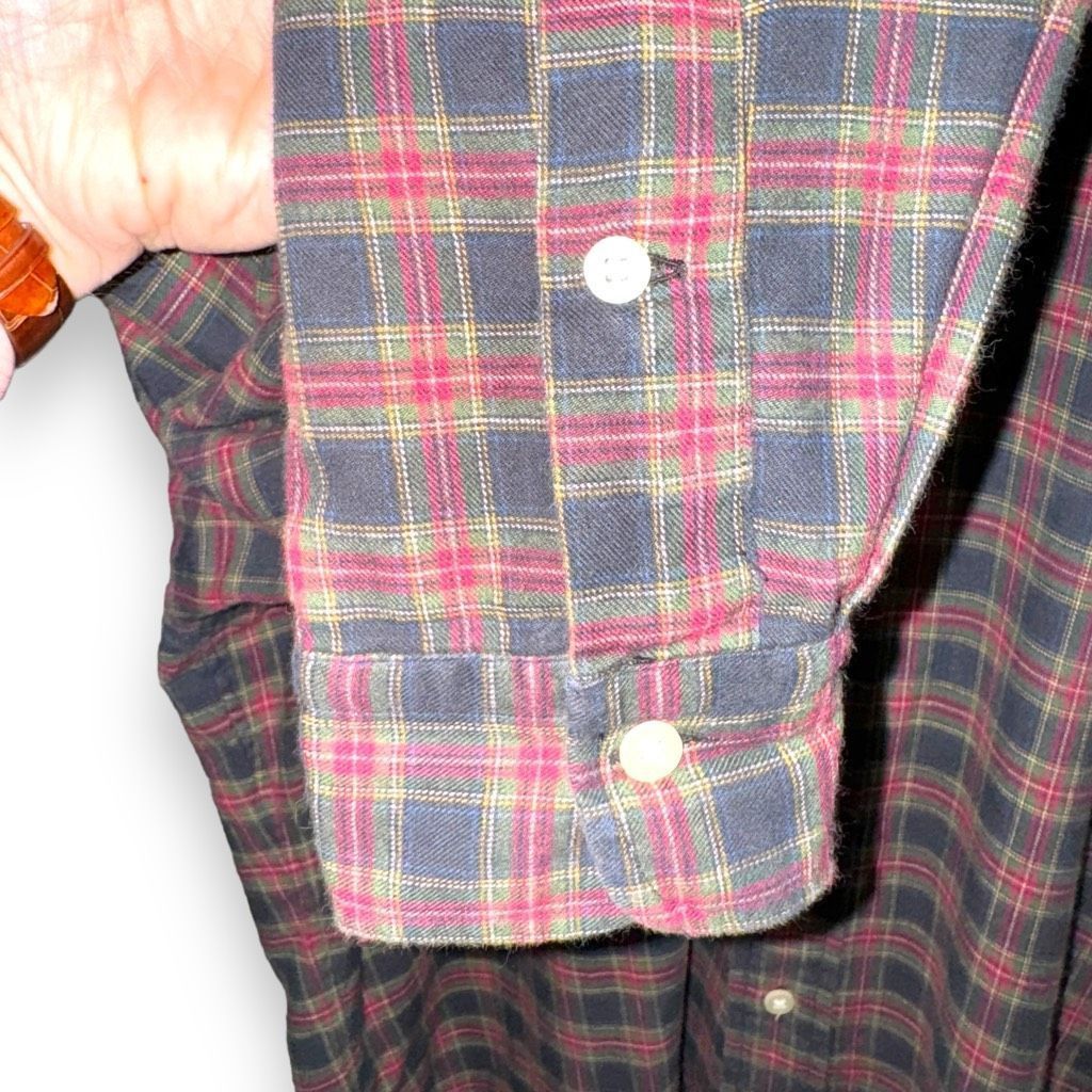 Polo Ralph Lauren 70s Polo Ralph Lauren Made in USA Flannel Button Down Shirt Size US S / EU 44-46 / 1 - 4 Thumbnail