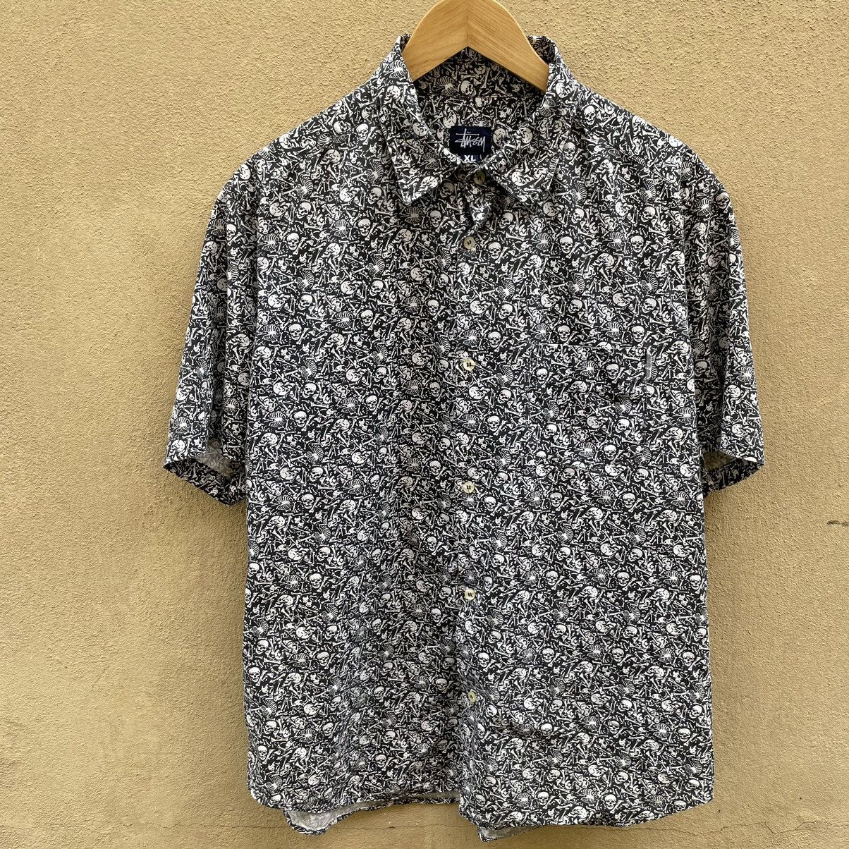 Stussy × Vintage stussy skelaton Size US XL / EU 56 / 4 - 1 Thumbnail