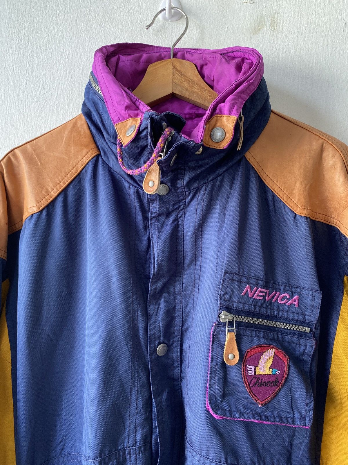 Nevica × Vintage Vintage 90s Nevica Ski Blok Colour Jacket Size US XL / EU 56 / 4 - 5 Thumbnail