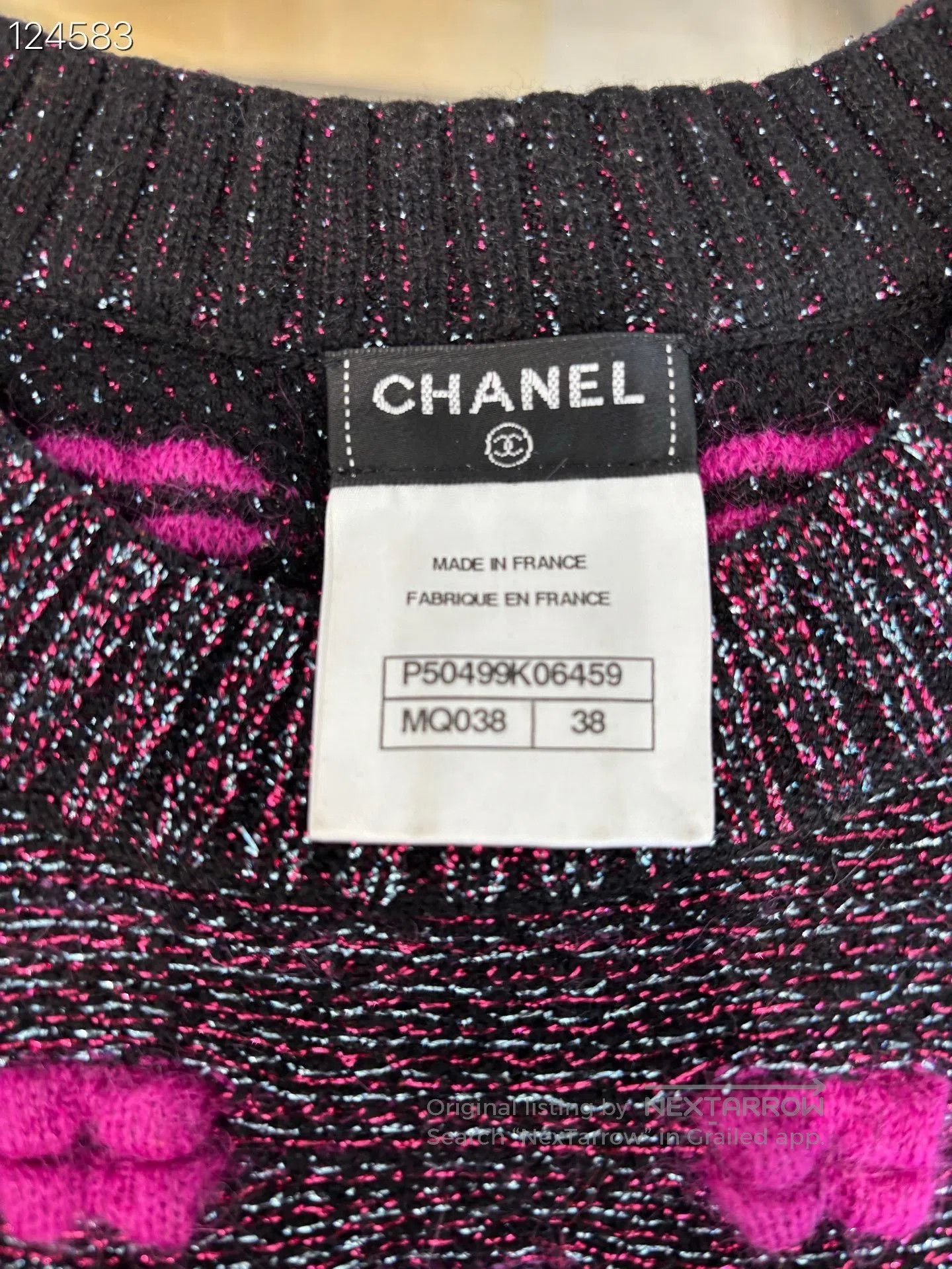 Chanel Chanel Sparkle Knit Short. Size S / US 4 / IT 40 - 3 Thumbnail