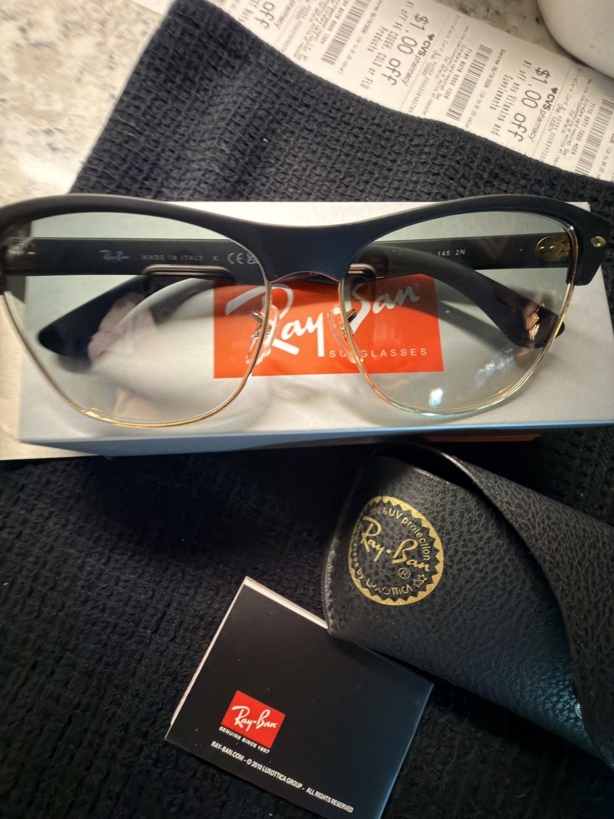 RayBan Clubmaster oversized Size ONE SIZE - 2 Thumbnail