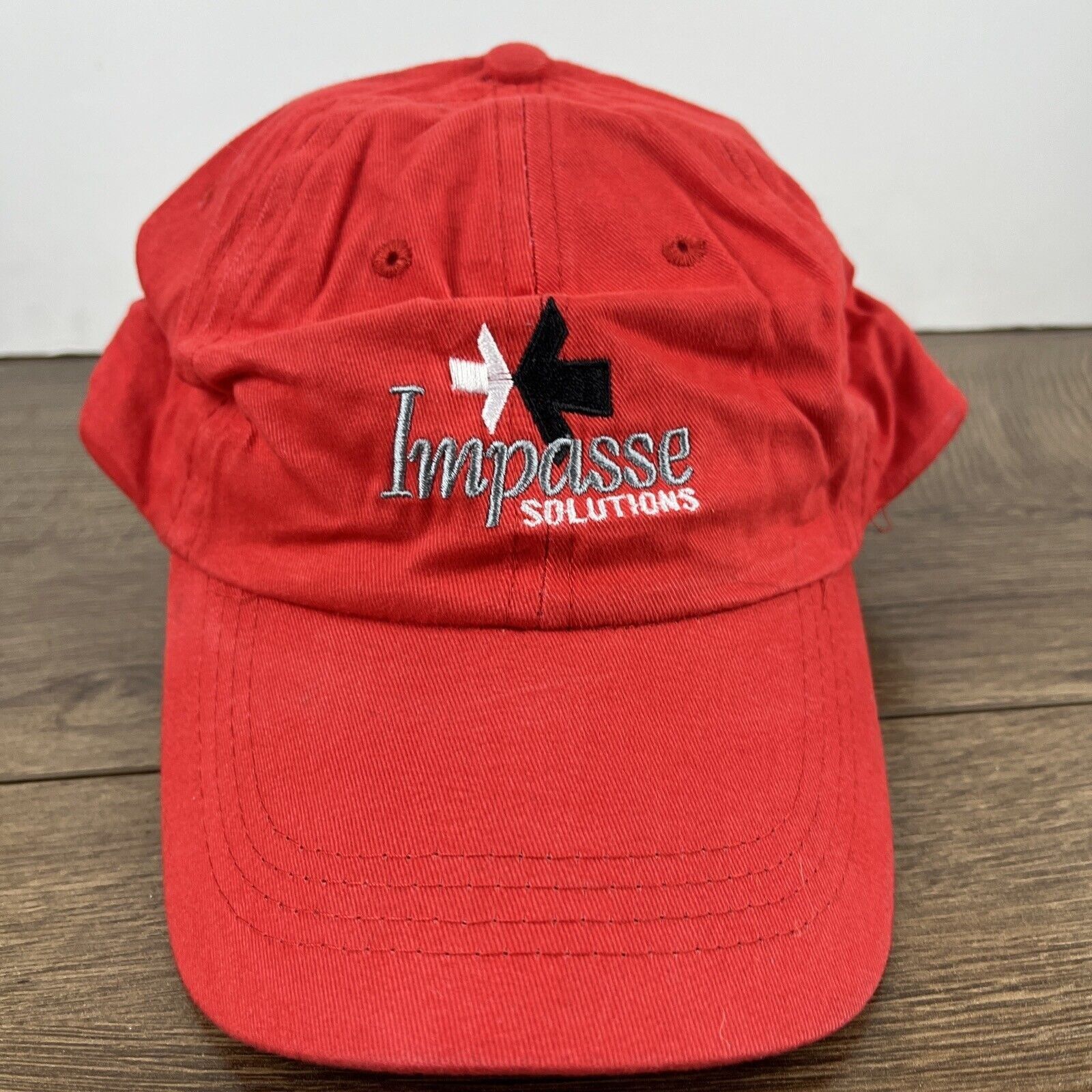 Other Impasse Solutions Hat Red Hat Adjustable Adult Size Hat Red Size ONE SIZE - 3 Thumbnail