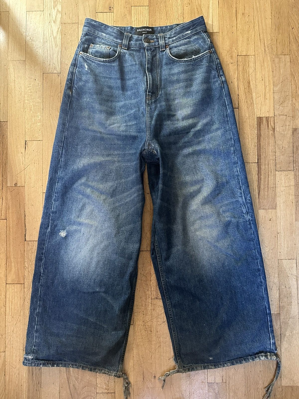 鬼激レア】BALENCIAGA BAGGY DENIM JEANS - パンツ