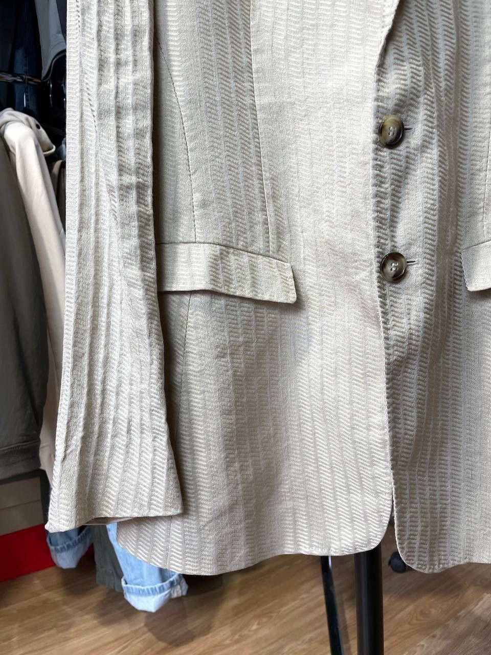 Emporio Armani Emporio Armani Men’s Blazer – Italia Line – Size 52 Size 52R - 4 Thumbnail