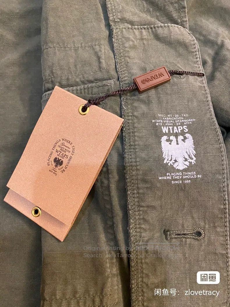 Wtaps Wtaps Green four-pocket coat Size US L / EU 52-54 / 3 - 4 Thumbnail