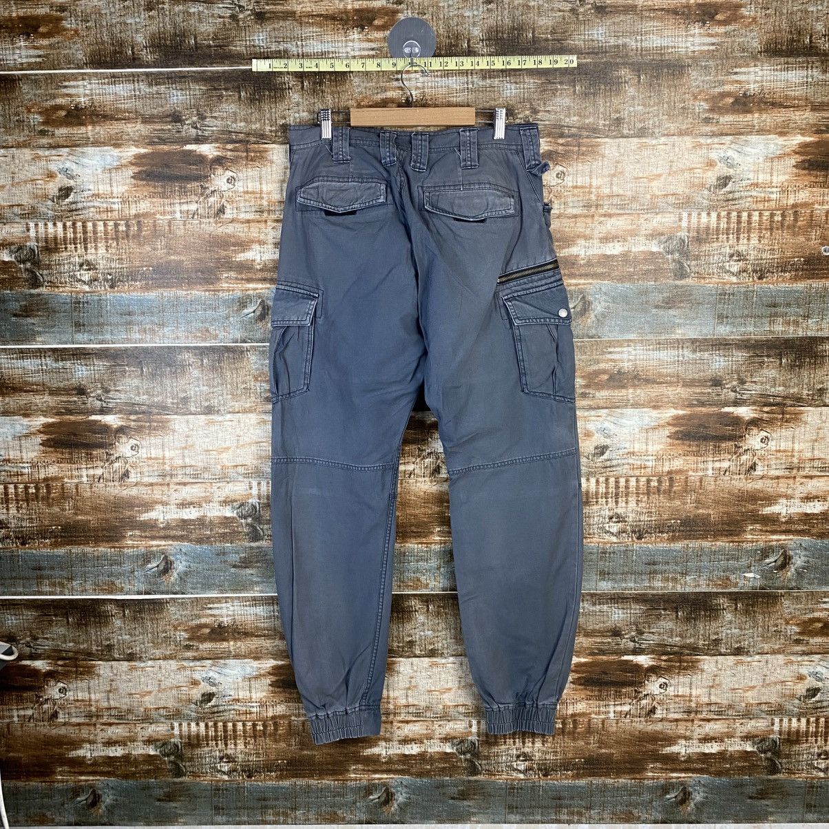 Japanese Brand DL G Ground Gray Cargo Multipocket Pants #C1288 Size US 32 / EU 48 - 16 Thumbnail