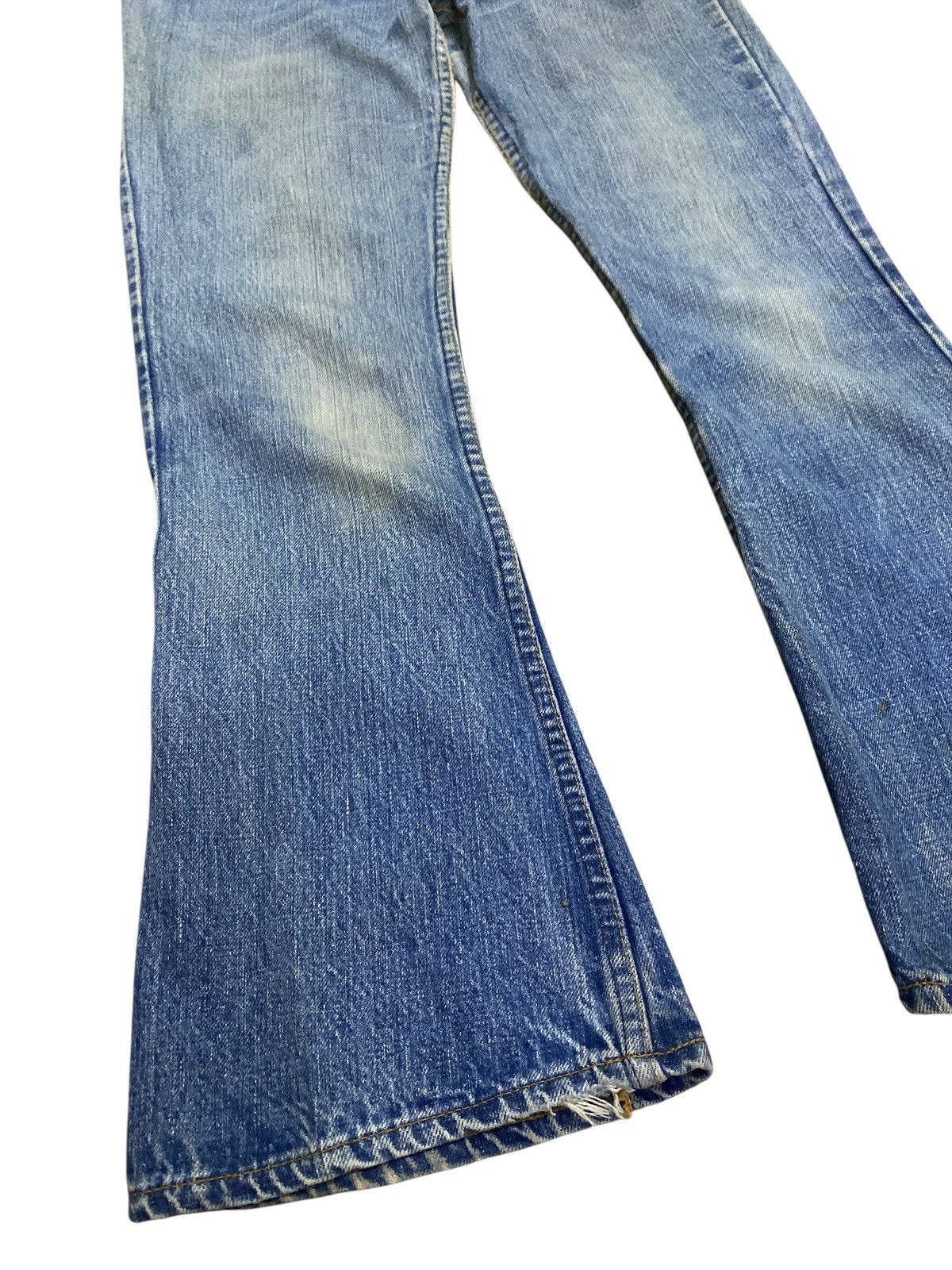 Levi's × Levi's Vintage Clothing × Vintage Flared💥Vintage 70s Levi’s Orange Tab Bell Bottom Jeans Size US 30 / EU 46 - 6 Thumbnail