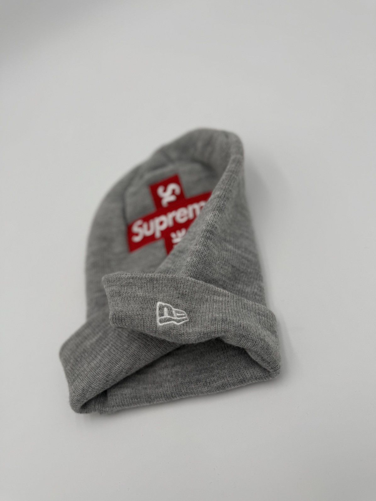 Supreme Supreme New Era Cross Box Logo Beanie Size ONE SIZE - 2 Thumbnail