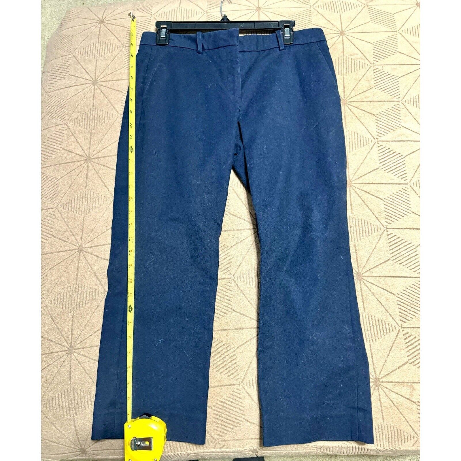 Gap GAP Women’s Tailored Crop Pants Stretch in Navy - Size 6P Size 28" / US 6 / IT 42 - 7 Thumbnail