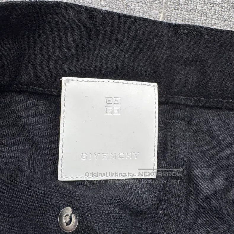 Givenchy Givenchy Size36 Plaster Crack Denim Pants Size US 31 - 2 Thumbnail