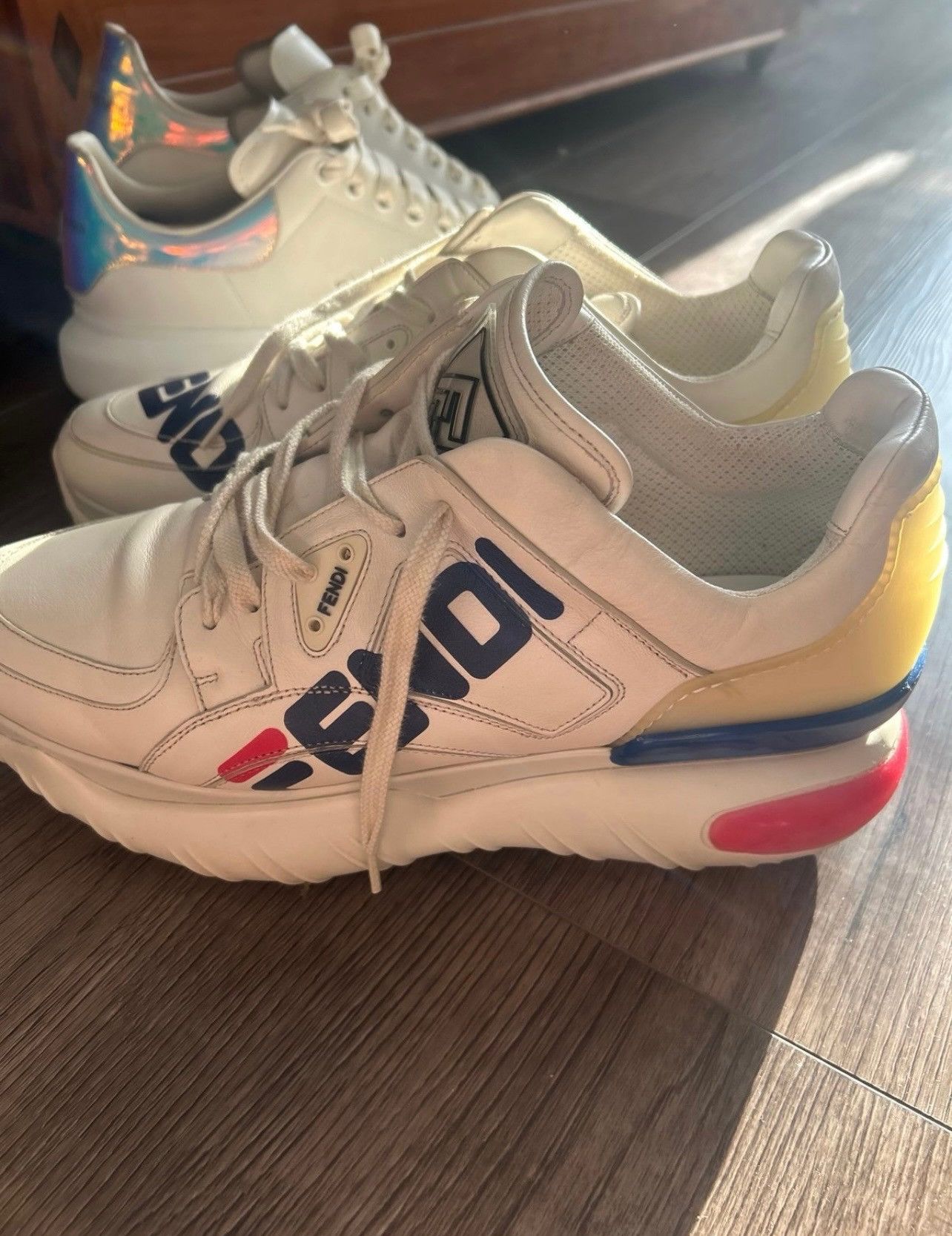 Fendi Fendi x Fila Collab Rare Size US 11 / EU 44 - 8 Thumbnail