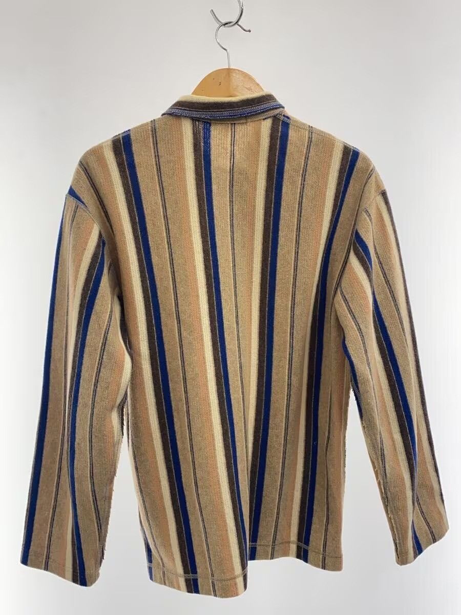 Comme des Garcons Homme 2004 Striped Wool Jacket Size US M / EU 48-50 / 2 - 2 Thumbnail