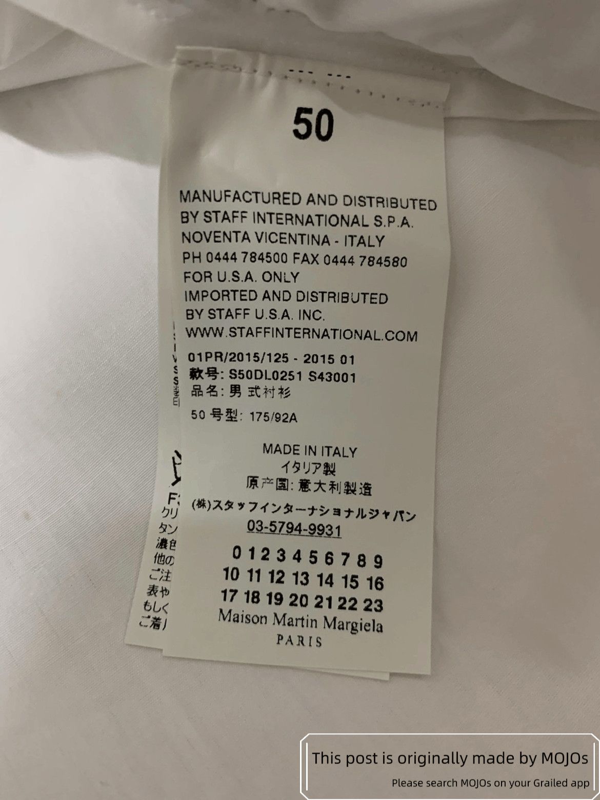 Maison Margiela Sz 50 Maison Margiela 10 Line Patches Shirt Size US M / EU 48-50 / 2 - 4 Thumbnail