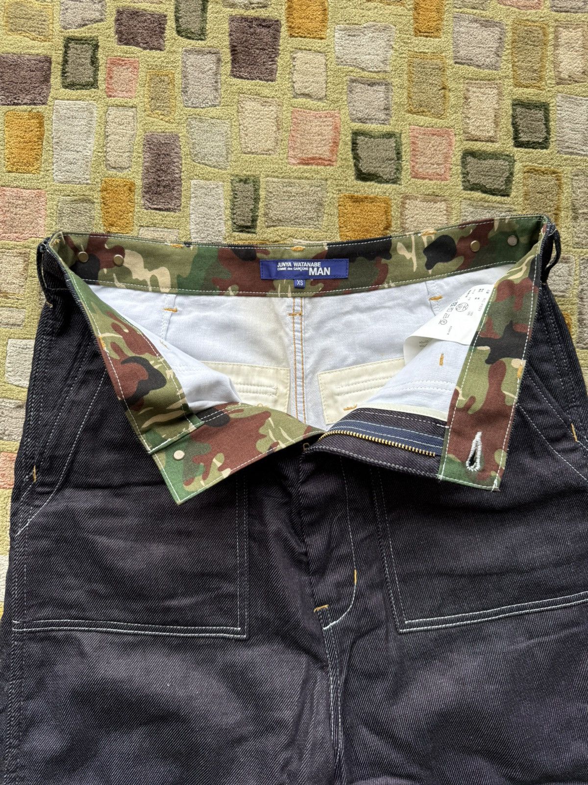 Comme des Garcons × Junya Watanabe Comme Des Garcons x Junya Watanabe Man Pants Size US 30 / EU 46 - 2 Thumbnail