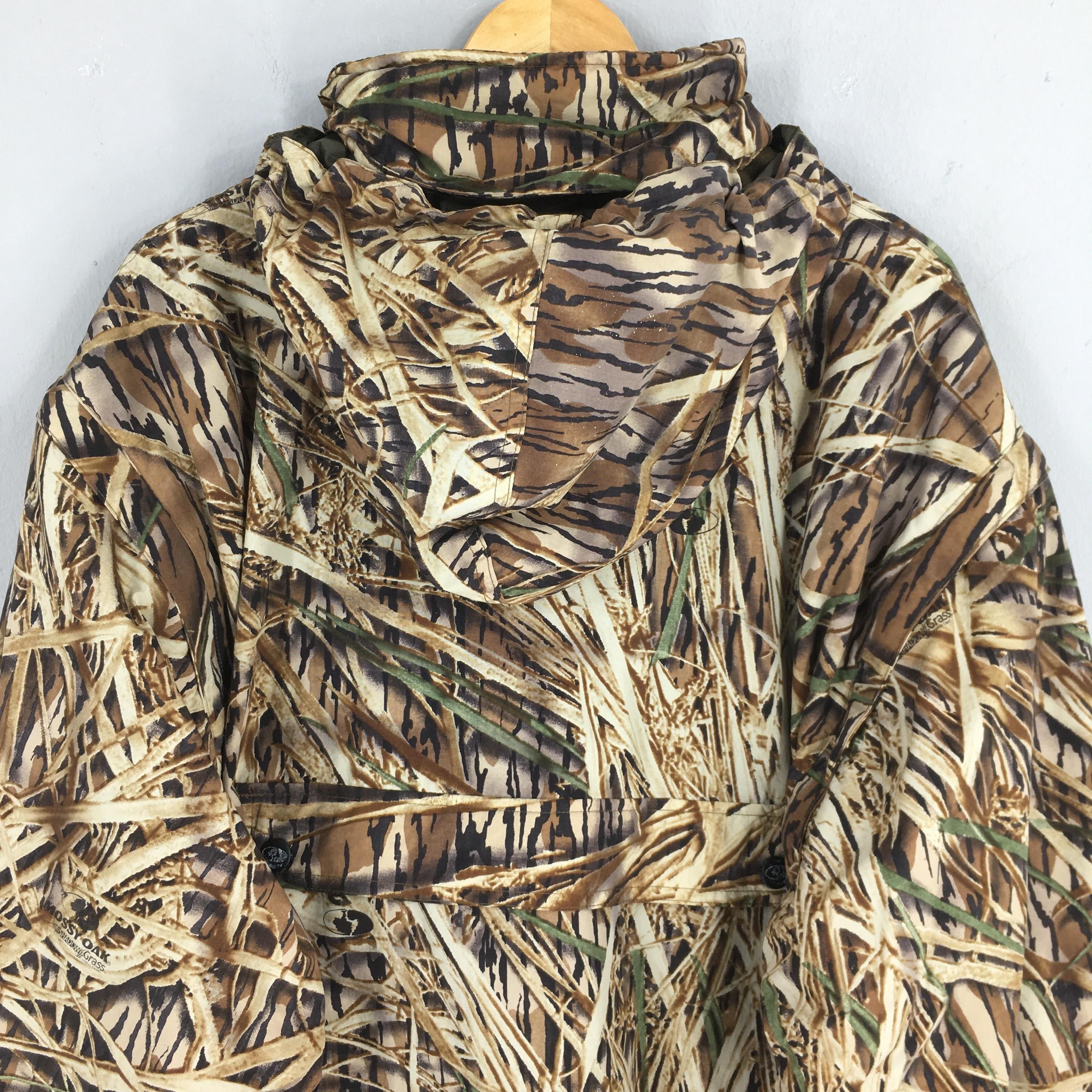 Mossy Oaks Vintage Mossy Oak Tree Camo Hoodie Zipper Jacket 2XLarge Size US XXL / EU 58 / 5 - 7 Thumbnail