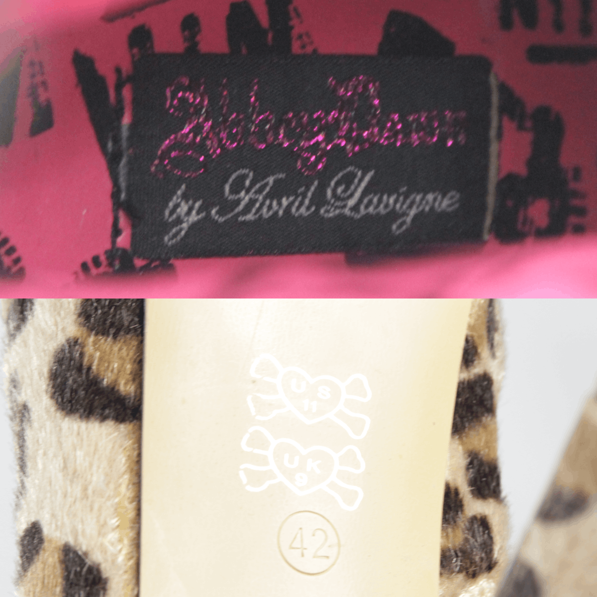 Japanese Brand Abbey Dawn by Avril Lavigne 2011 Y2K Leopard Heels Size US 11 / IT 41 - 12 Thumbnail