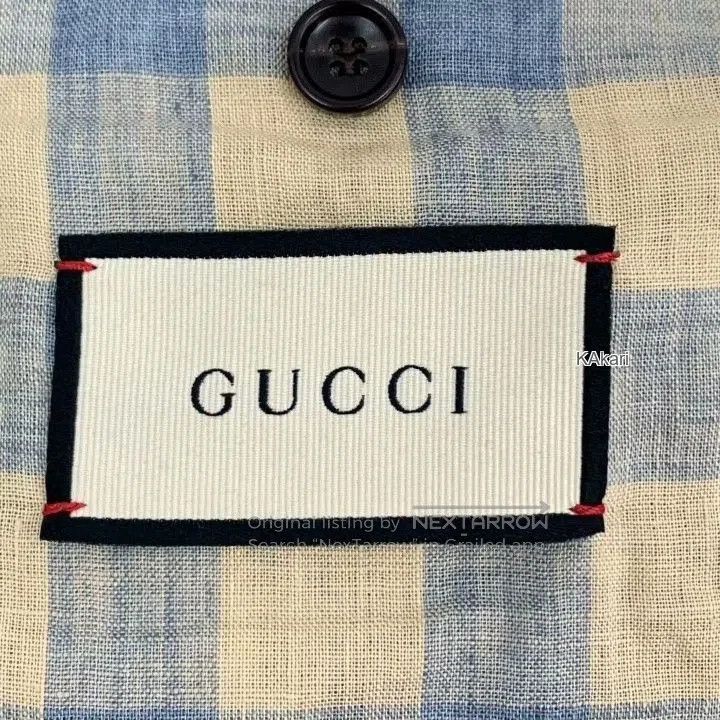 Gucci Gucci Blue Logo Embroidered Denim Jacket. Size US L / EU 52-54 / 3 - 5 Thumbnail