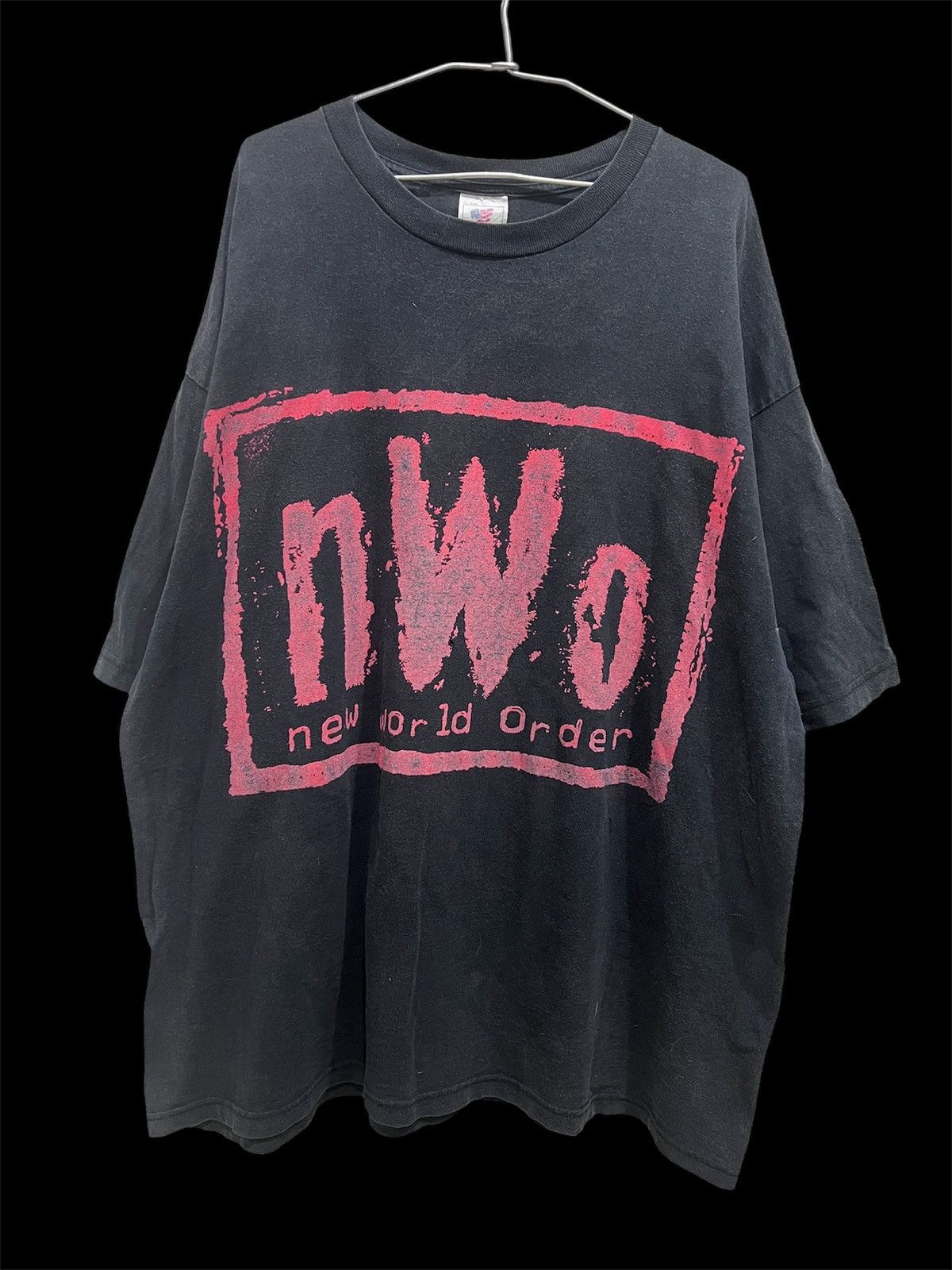 Vintage Vintage 90s NWO wrestling Promo Tee Faded 3XL Oversized Size US XXL / EU 58 / 5 - 1 Thumbnail