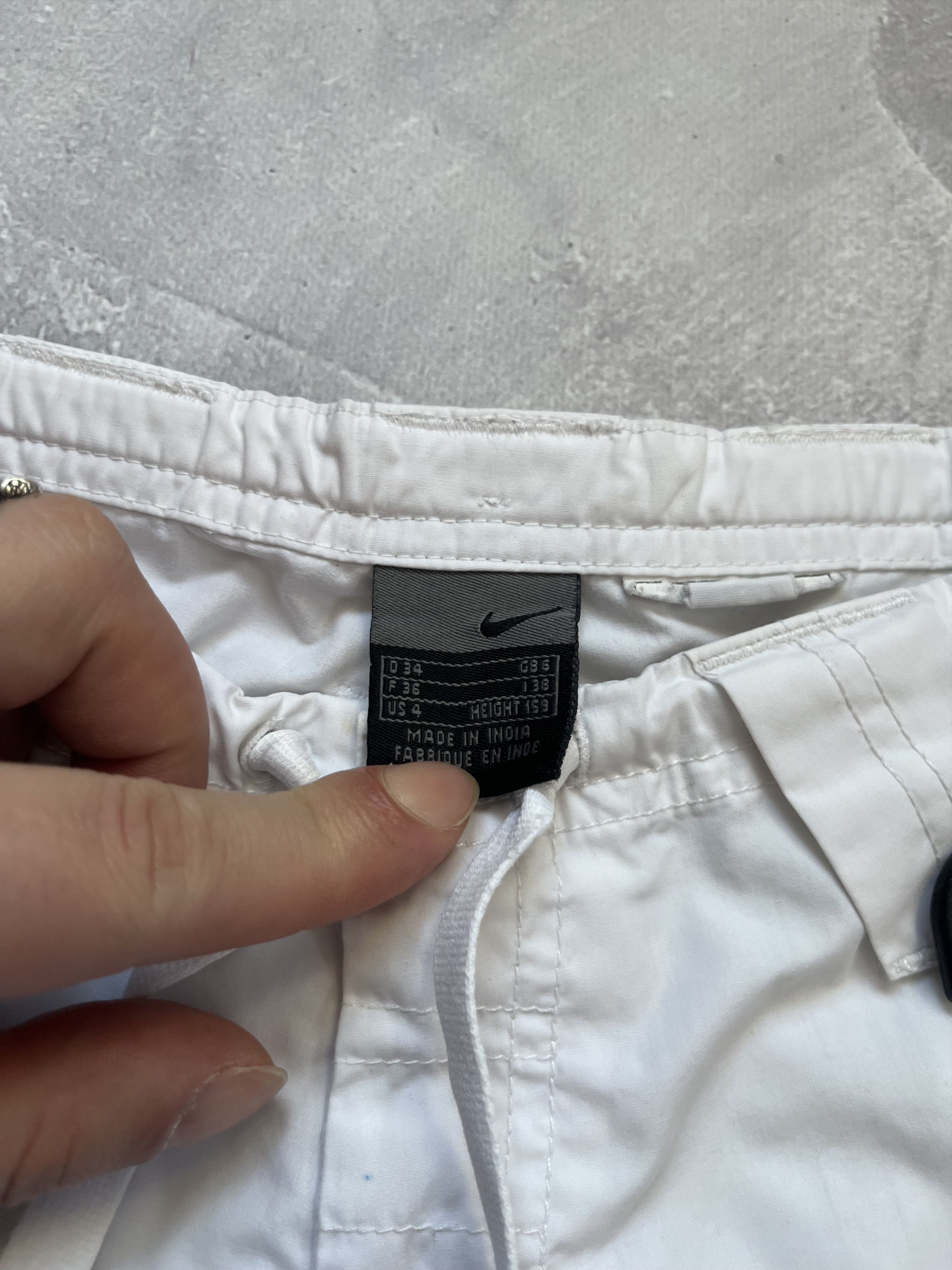 Nike Nike Track Cargo Baggy Pants Joggers Y2K Gorpcore Vintage Size 27" / US 4 / IT 40 - 10 Thumbnail