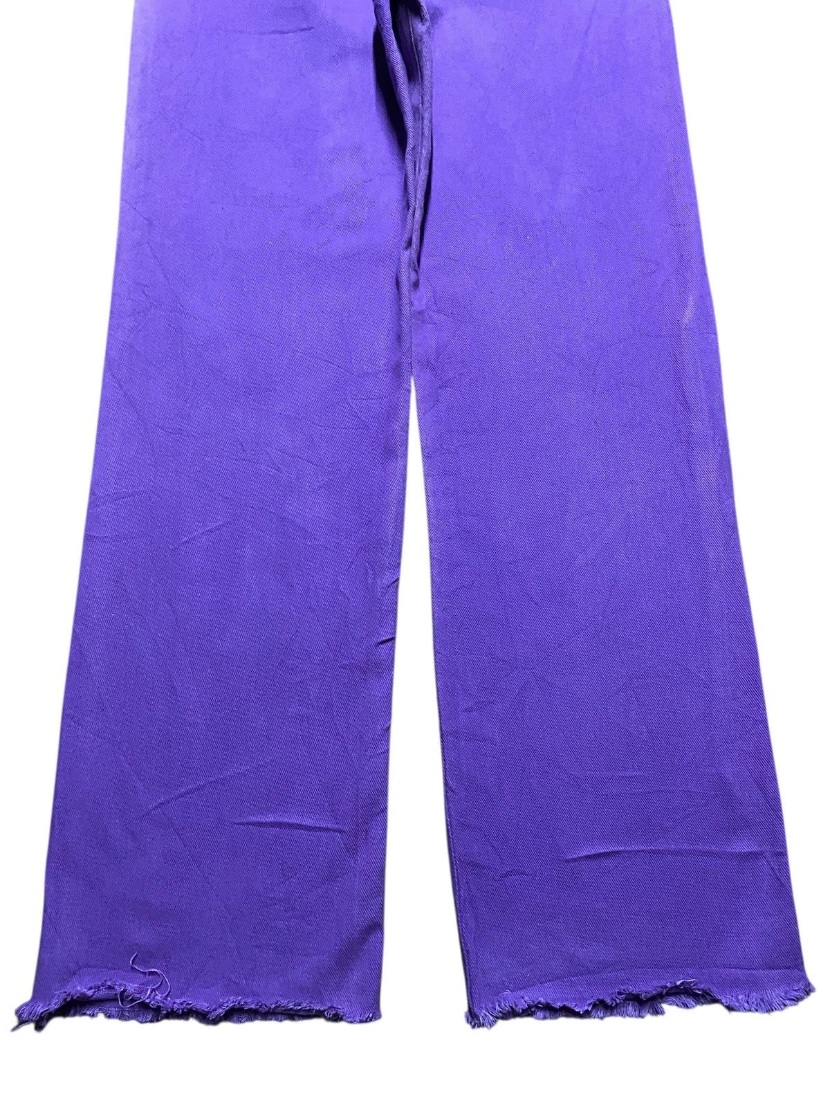 Japanese Brand Vintage Japanese Brand Faded Wash Frayer Baggy Jeans Size US 28 / EU 44 - 6 Thumbnail