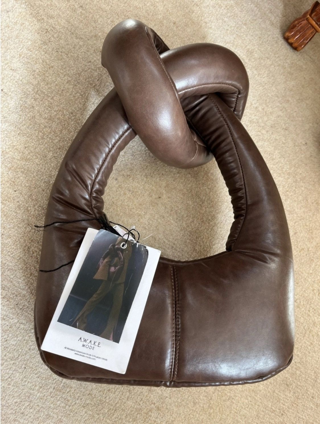 A.W.A.K.E. MODE Statement knot bag Size ONE SIZE - 3 Thumbnail