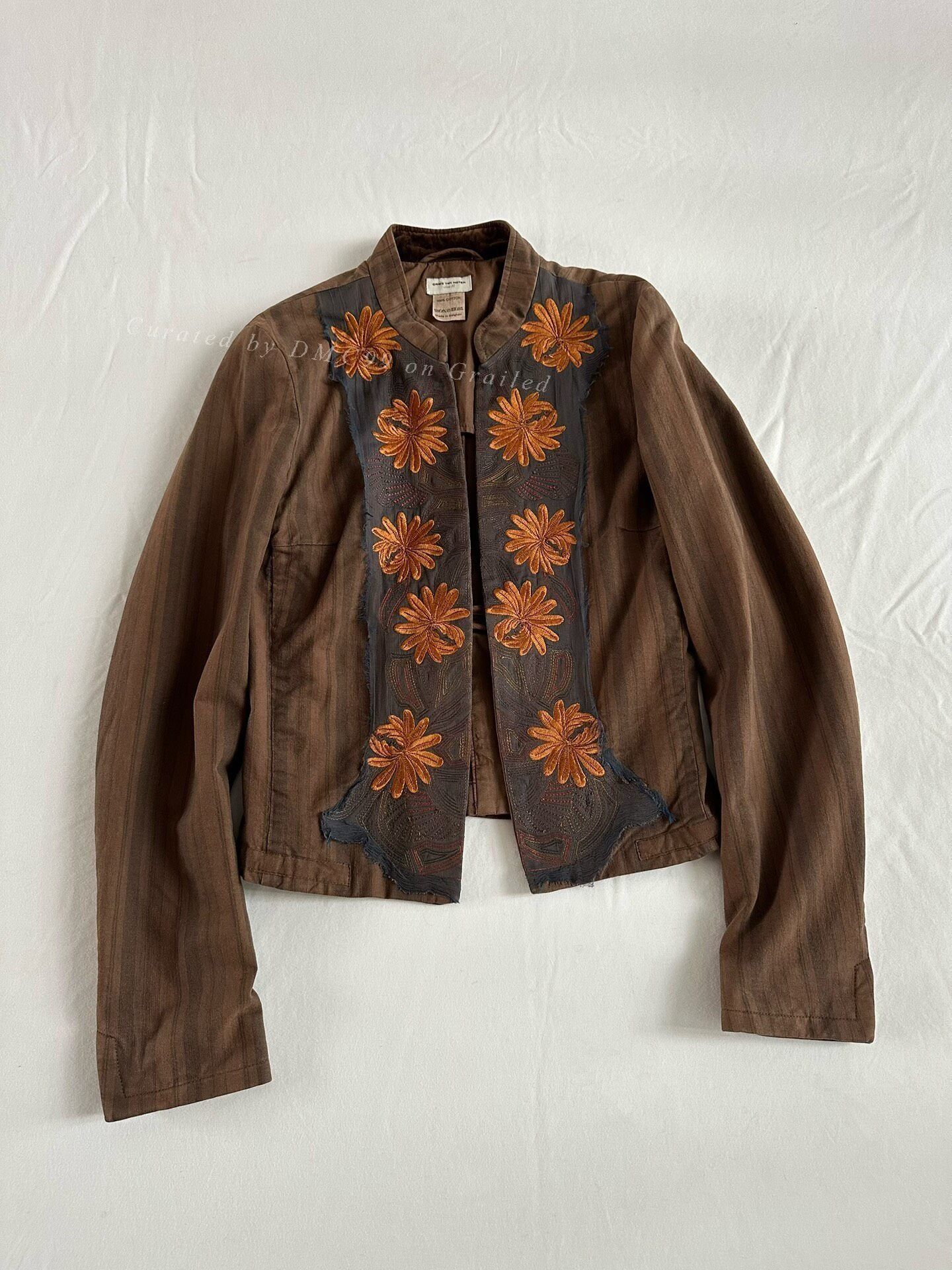 Dries Van Noten Dries van Noten 00ss Embroidered Jacket Size S / US 4 / IT 40 - 1 Thumbnail