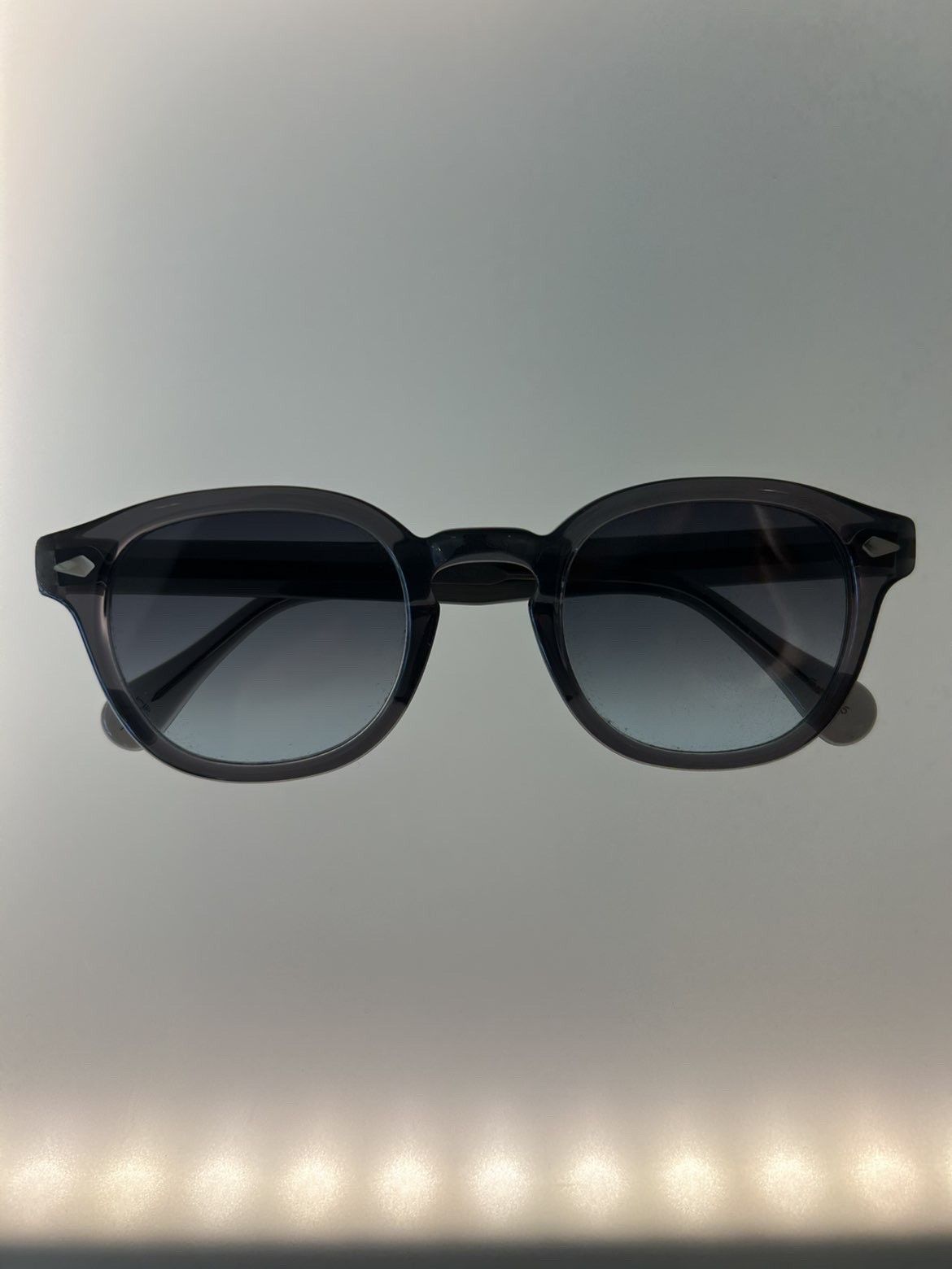 Moscot MOSCOT Lemtosh Sun — Dark grey / slate blue gradient lenses Size ONE SIZE - 1 Thumbnail