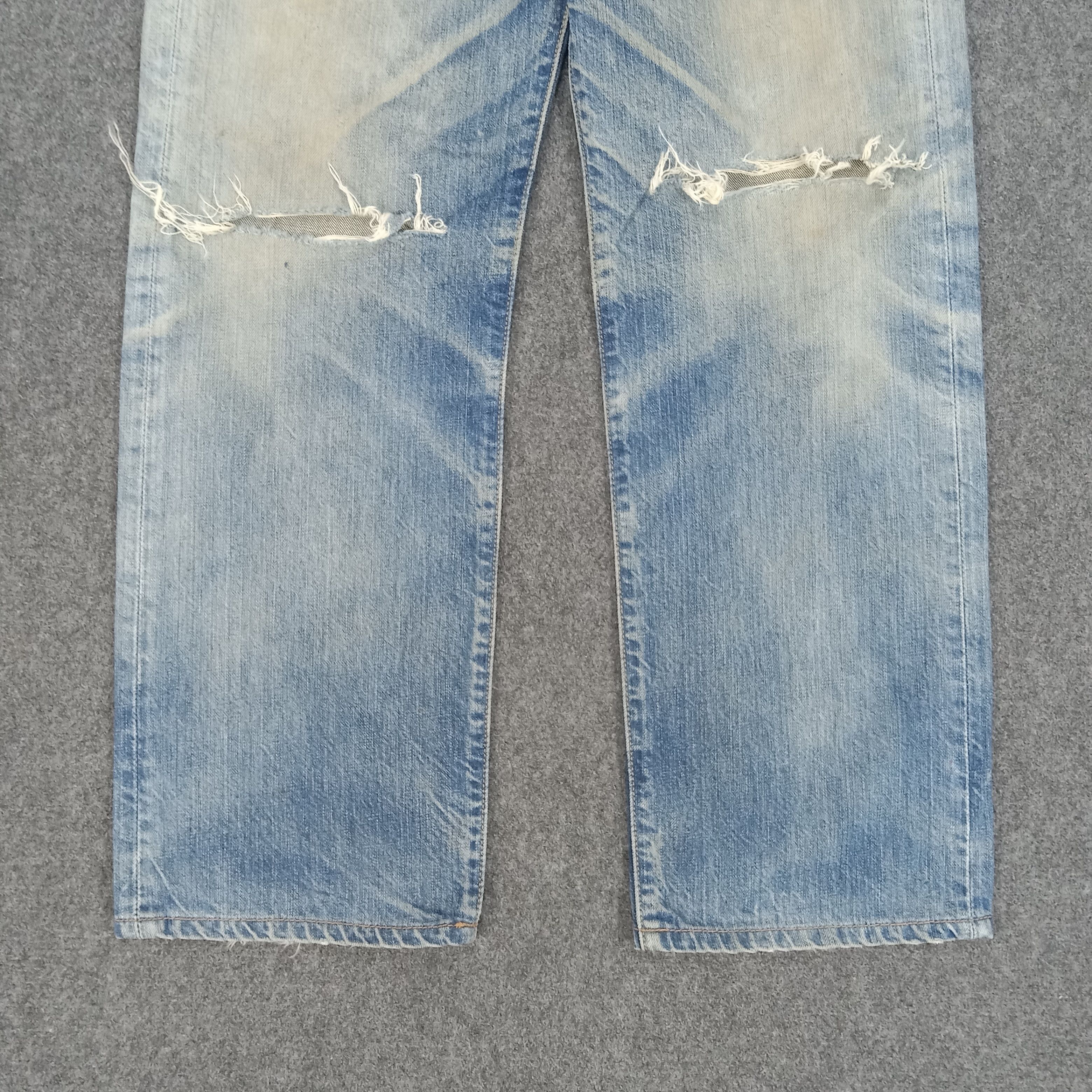 Levi's × Vintage Levi's American Distressed Style Denim Jeans Size US 29 - 4 Thumbnail