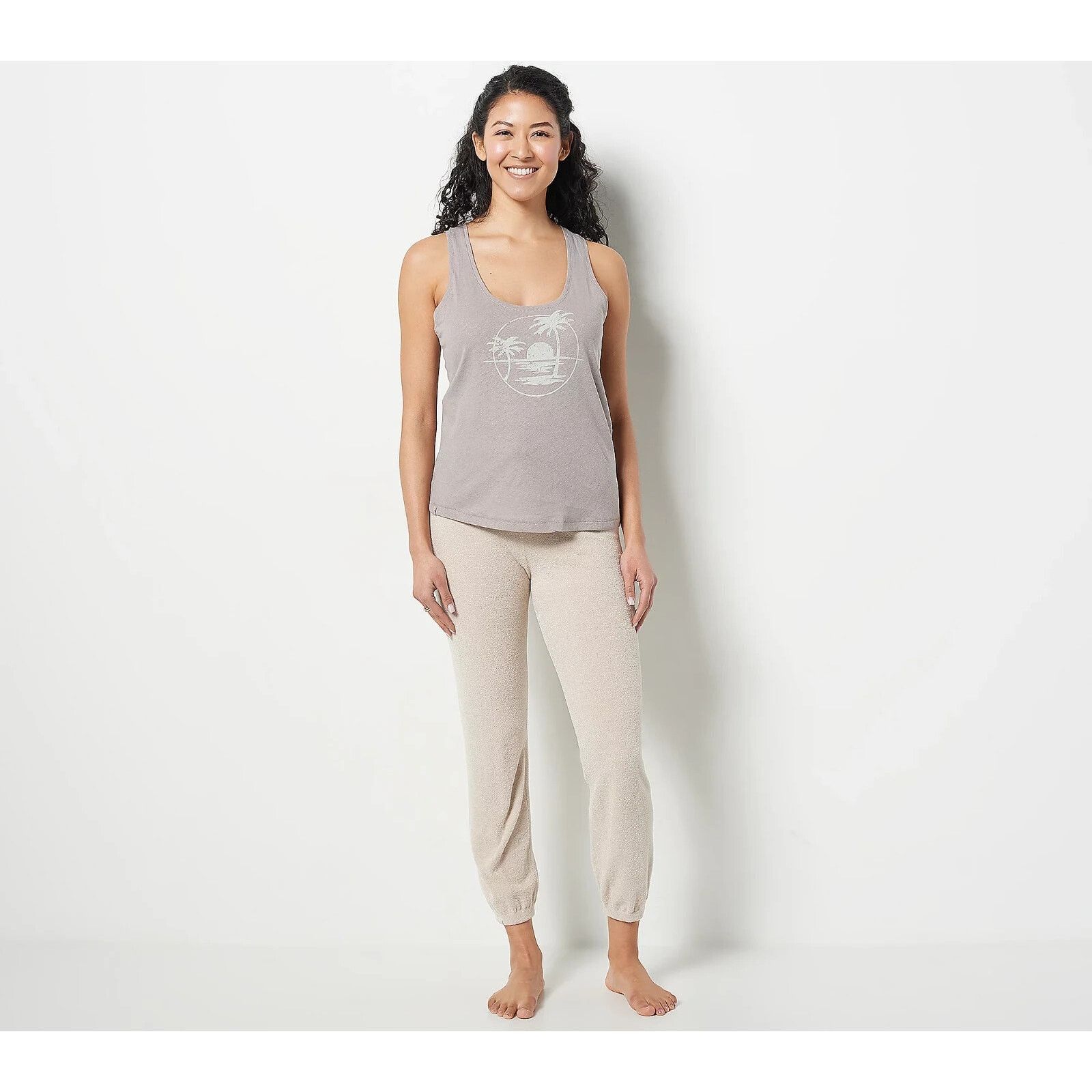 & Other Stories Barefoot Dream Malibu Linen Cotton Racer Back Tank S A644297 Size S / US 4 / IT 40 - 3 Thumbnail