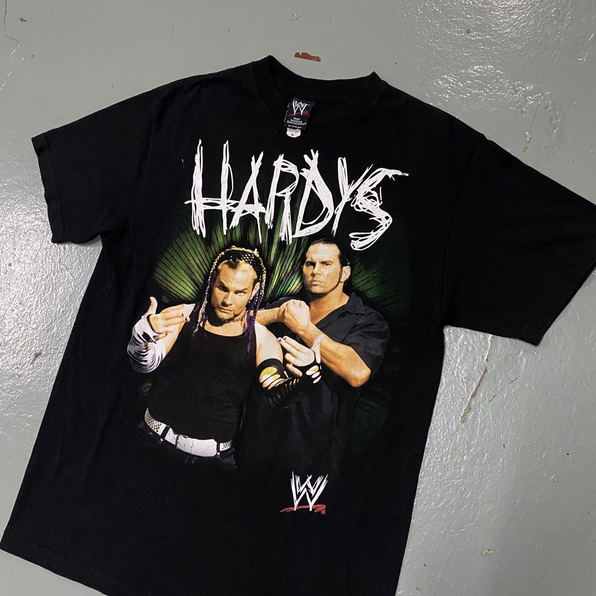 Vintage × WWE × WWF Vintage 2007 Hardy Boyz Rap Tees Jeff Matt Wwe Wwf Size US M / EU 48-50 / 2 - 1 Thumbnail