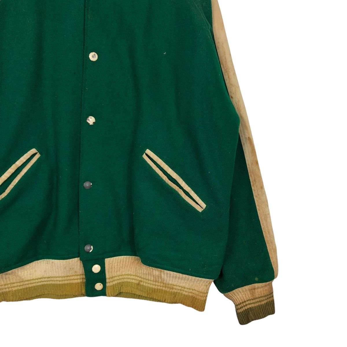 Vintage 🔥TRUE VINTAGE 1960’s VARSITY JACKET SPORTSWEAR LETTERMAN USA Size US M / EU 48-50 / 2 - 7 Thumbnail