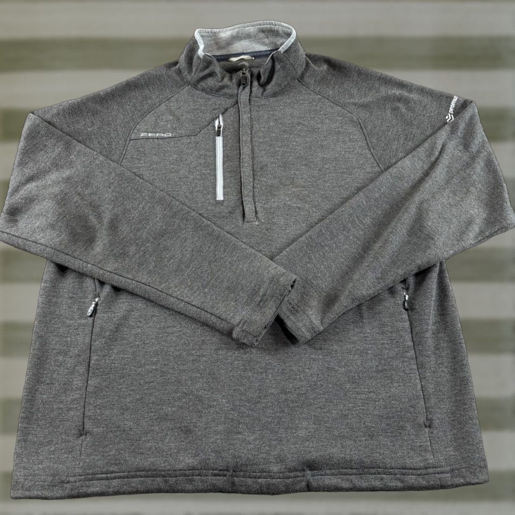 Vintage **Zero Restriction Golf Jacket Mens L Gray Performance** User: Zero Restriction Golf Jacket Mens L Gray Performance Size US L / EU 52-54 / 3 - 1 Thumbnail