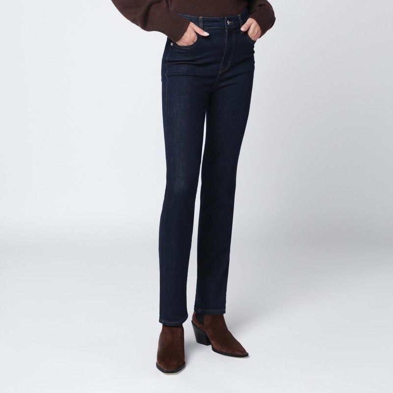 Frame Frame Dark Blue Straight Jeans The Pencil Size 30" / US 8 / IT 44 - 1 Thumbnail