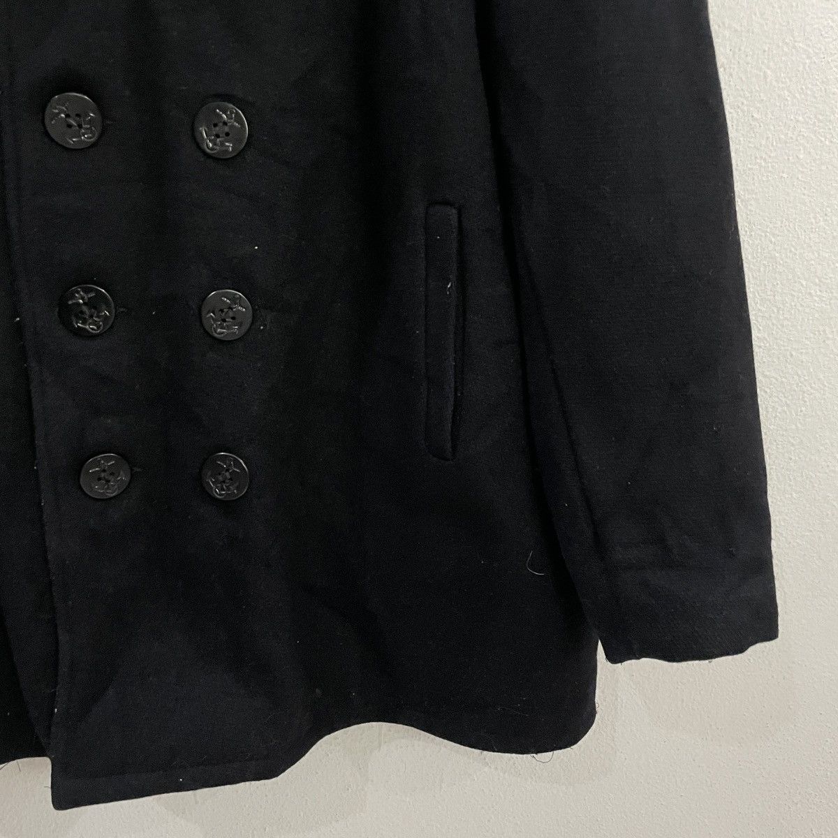 Schott Vintage U.S 740N By Schoot Pea Coat Jacket Size US XL / EU 56 / 4 - 2 Thumbnail