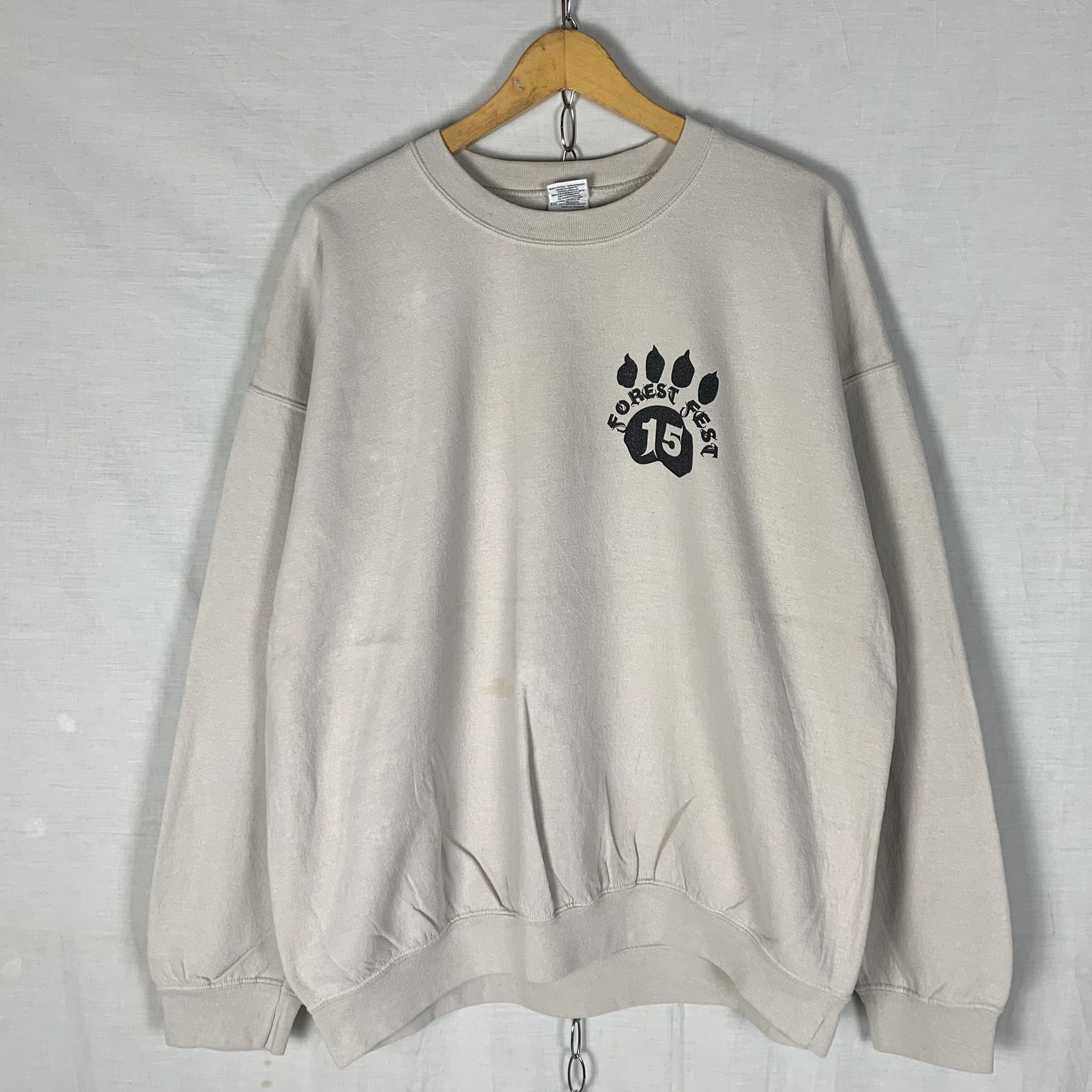 Vintage Vintage Big Bear Forest Fest 2015 IE4W Sweatshirt Crewneck Size US XL / EU 56 / 4 - 2 Thumbnail