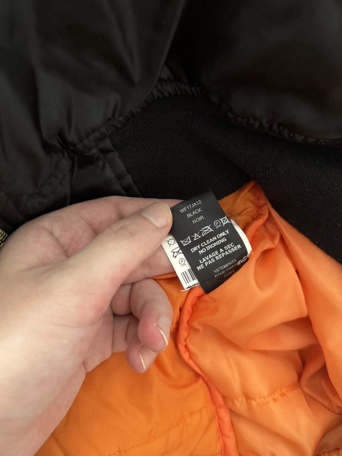 Vetements Vetements AW16 Deconstructed Black Bomber Jacket Size US XXL / EU 58 / 5 - 10 Thumbnail