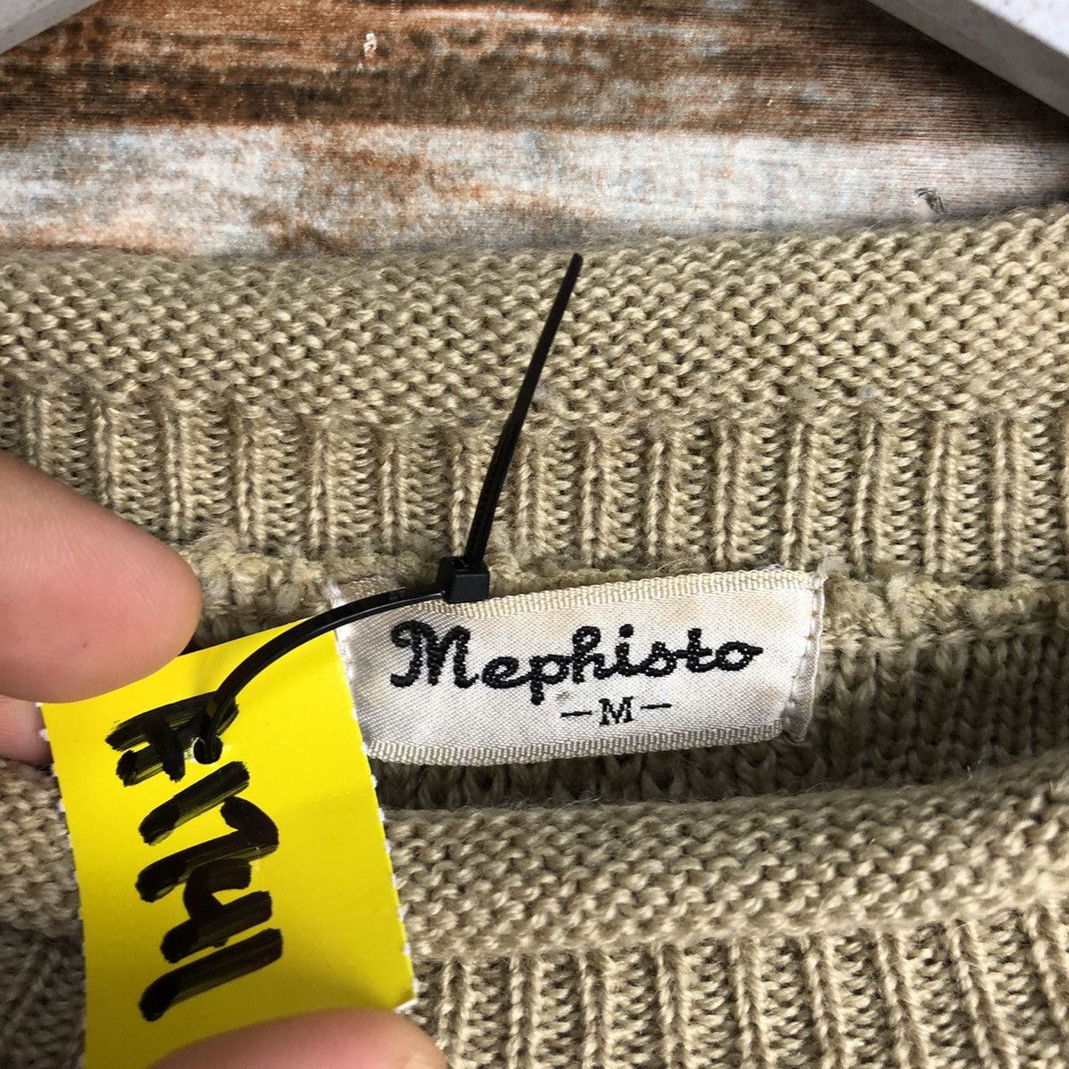 Homespun Knitwear × Japanese Brand Mephista Brown vintage Knitwear #A1741 Size M / US 6-8 / IT 42-44 - 10 Thumbnail