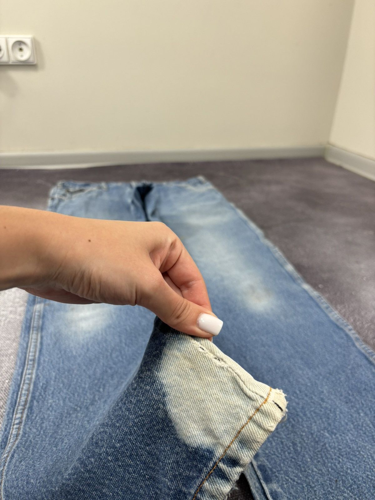 Dickies Vintage Dickies Regular Fit Y2K Faded Blue Work Denim Jeans Size US 36 / EU 52 - 11 Thumbnail