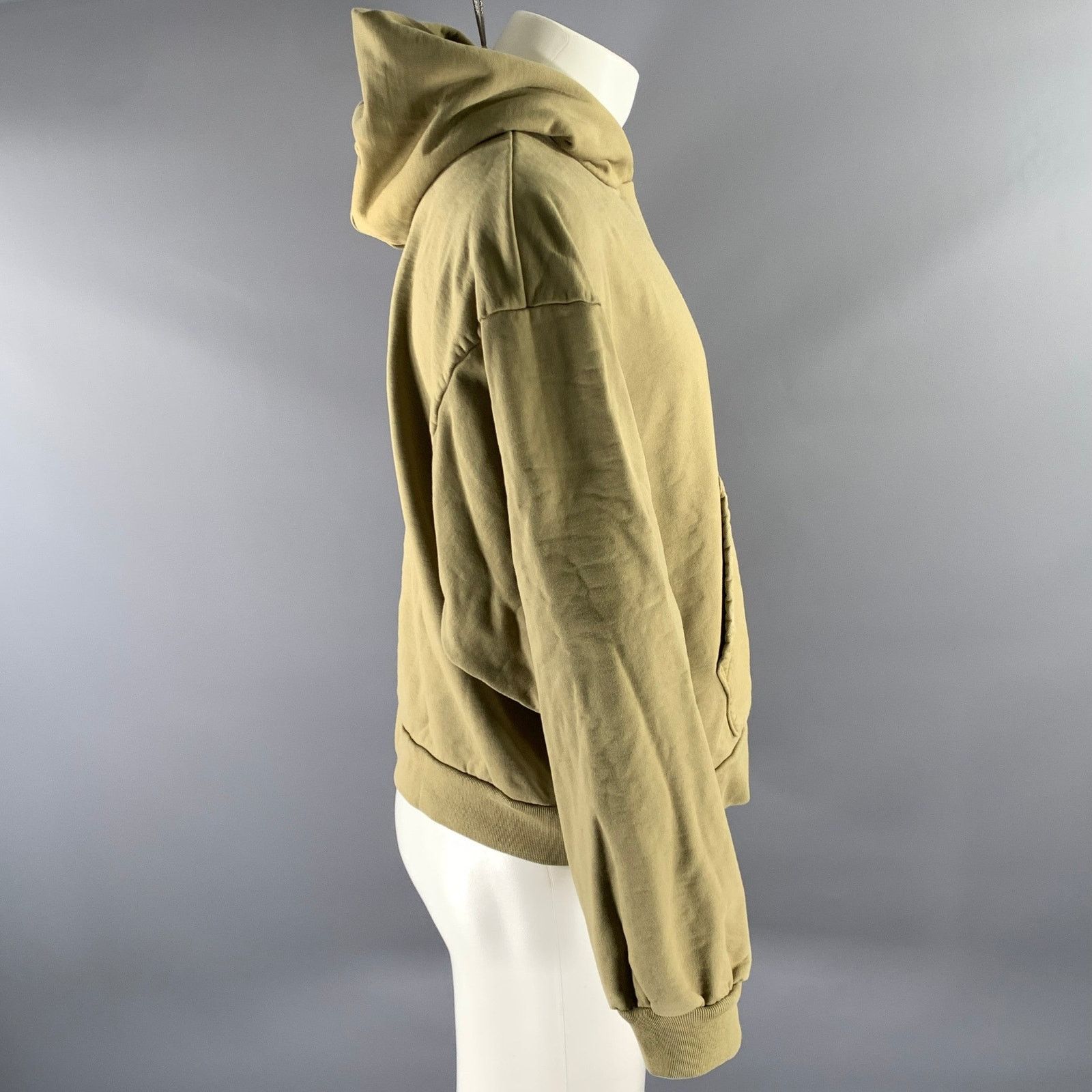 John Elliott JOHN ELLIOTT Size S Green Olive Cotton Hoodie Sweatshirt Size US S / EU 44-46 / 1 - 3 Thumbnail